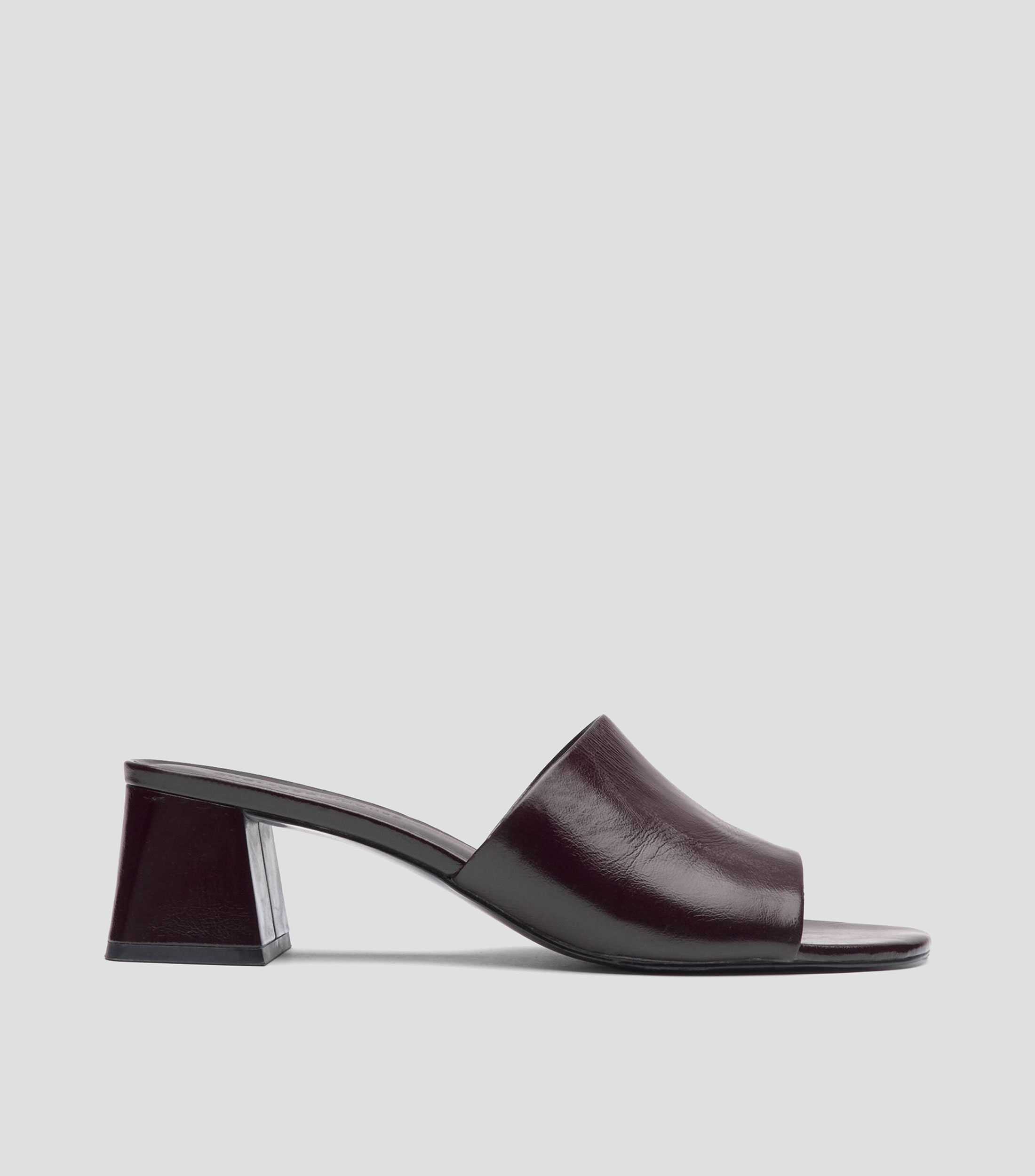 Sandalias con tacón ancho de 6 cm Mujer
