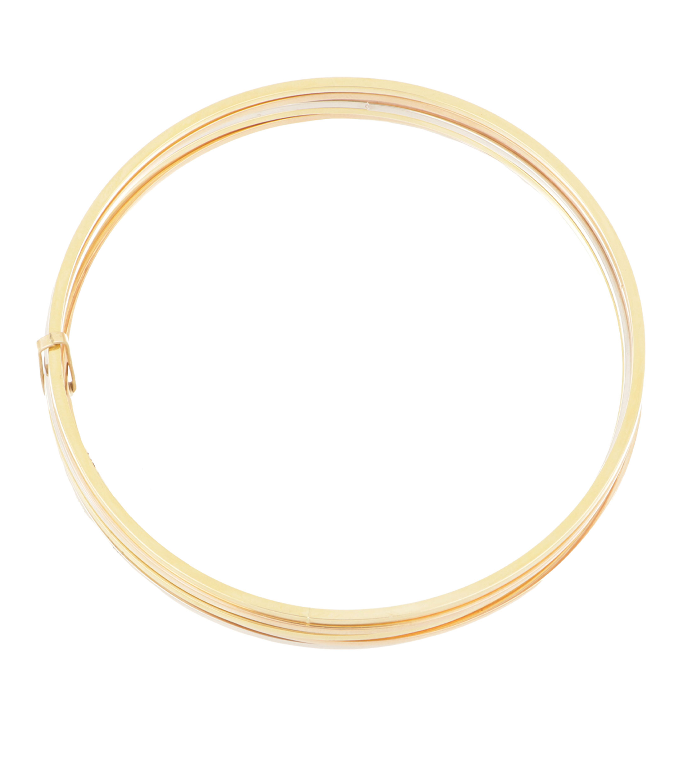 Oro & Gold Brazalete en oro combinado de 14 kilates Semanario Dinasti