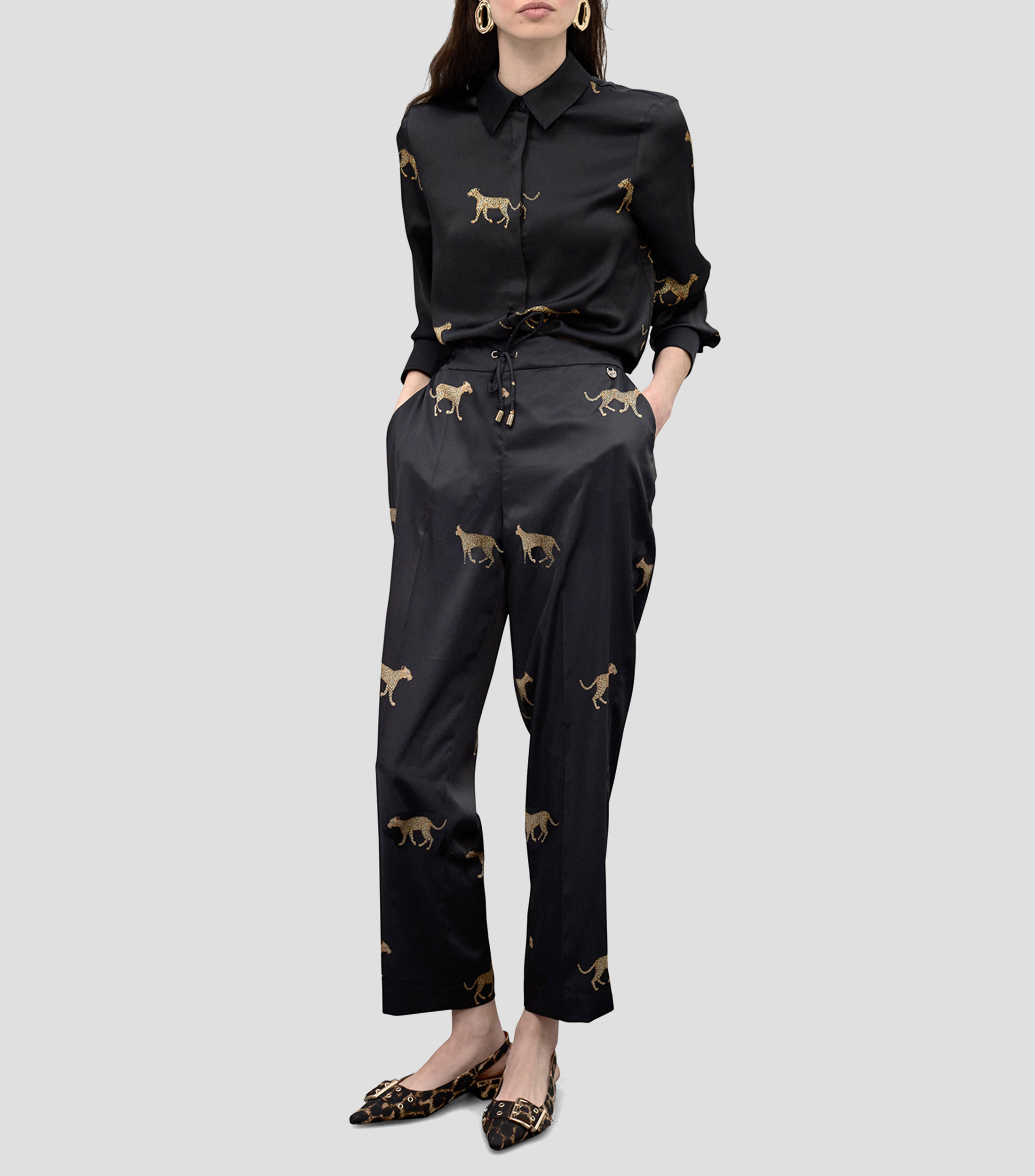 Pantalón capri casual Mujer