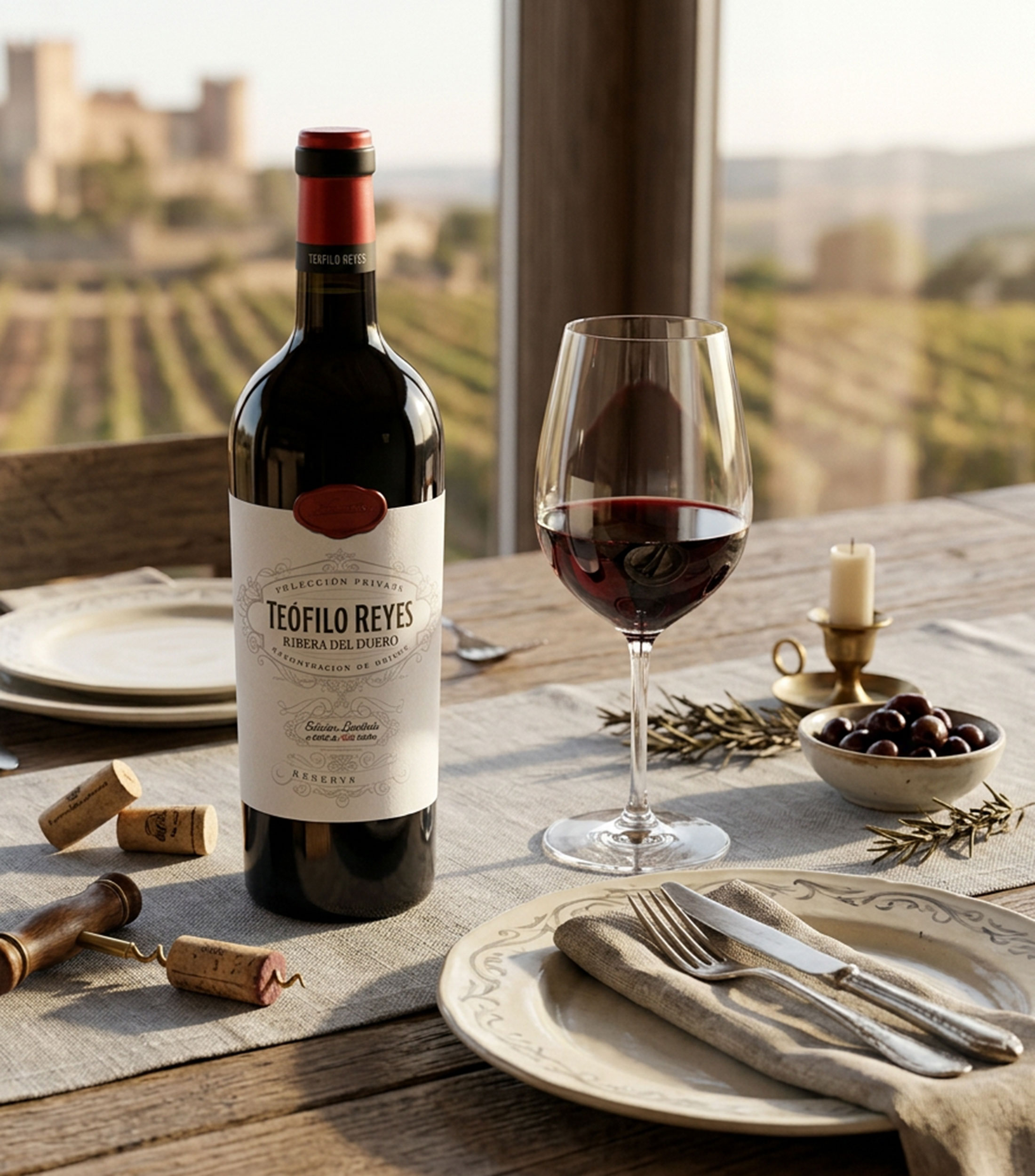 Vino tinto Ensamble Teófilo Reyes Reserva, España, 750 ml