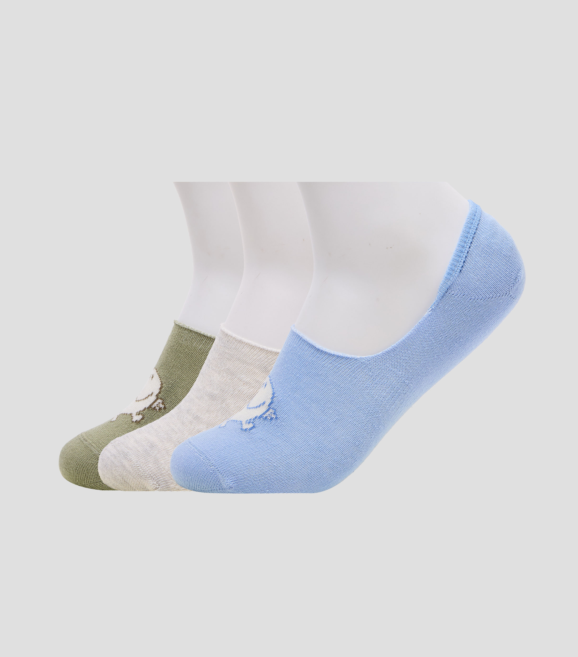 Set 3 Calcetines invisibles Mujer
