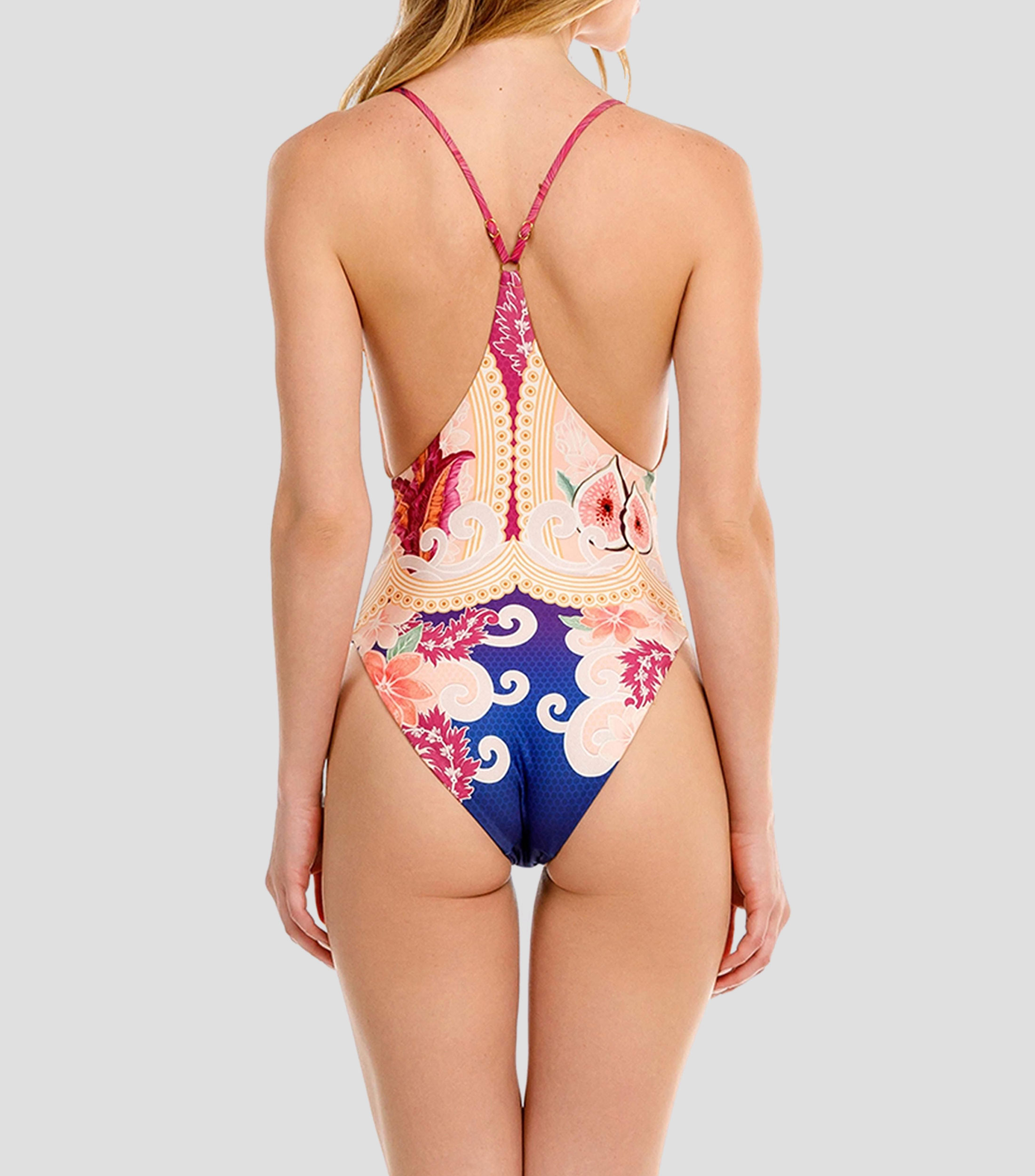 Traje de baño maillot Aloe Thamar estampado Mujer