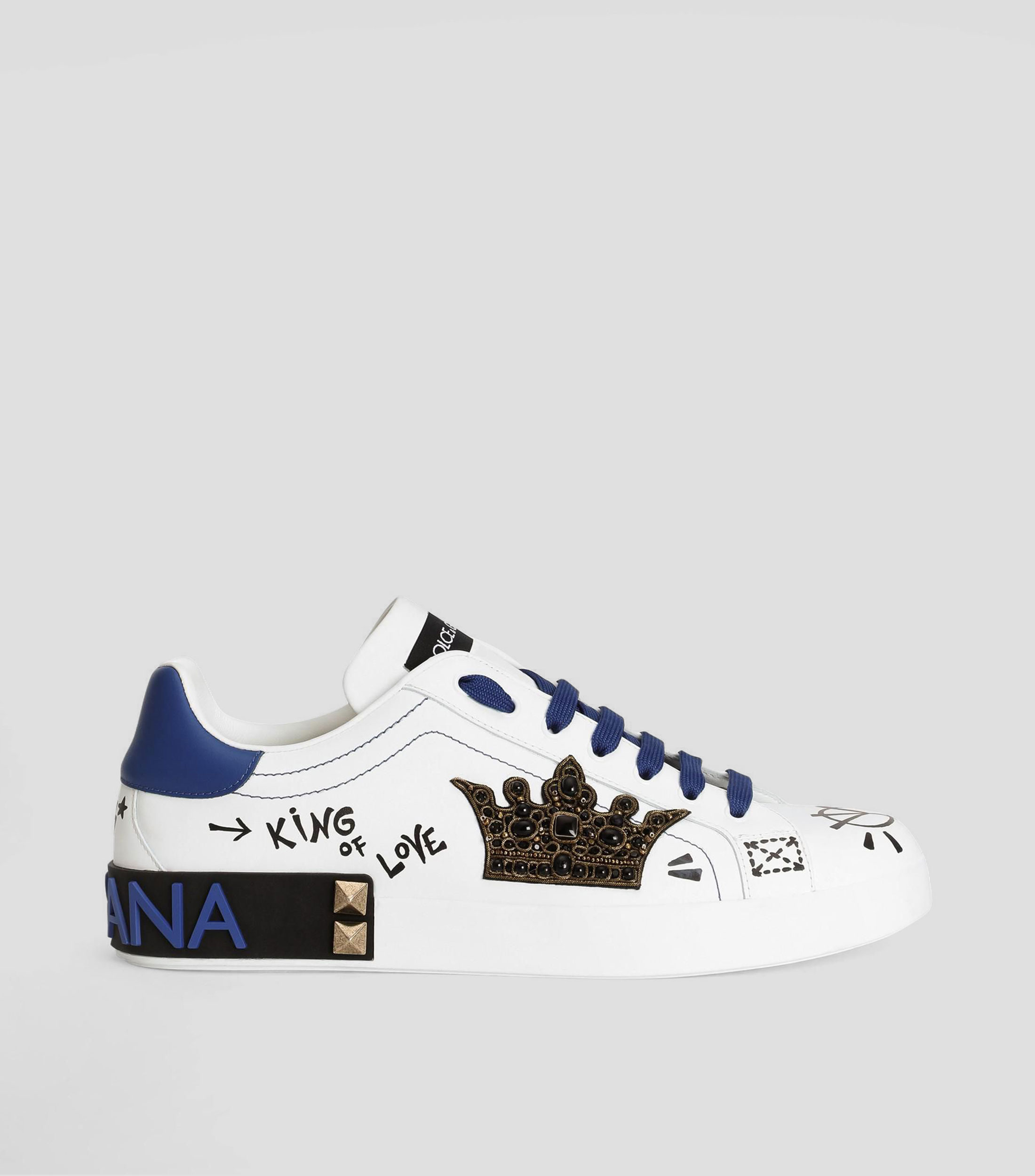 Tenis Portofino Scritte Hombre