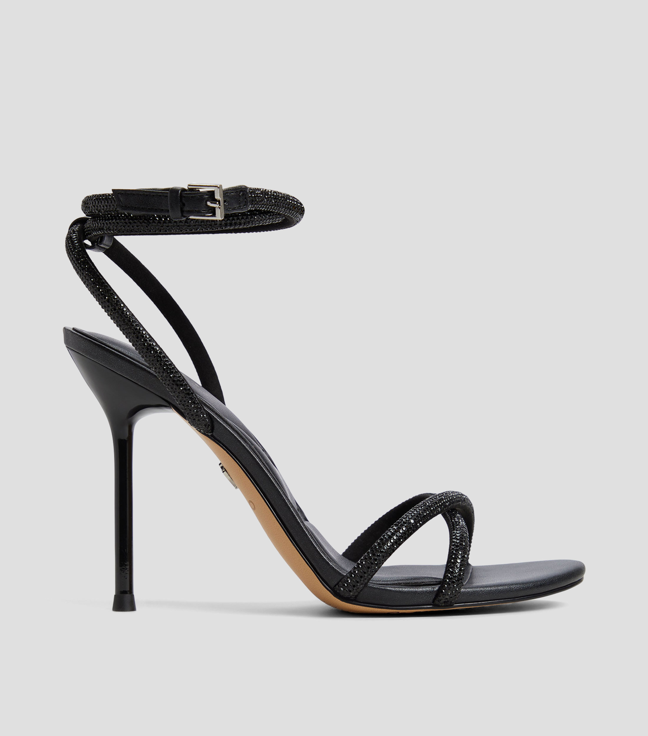 Sandalias con tacón alto de aguja Manaelden Mujer