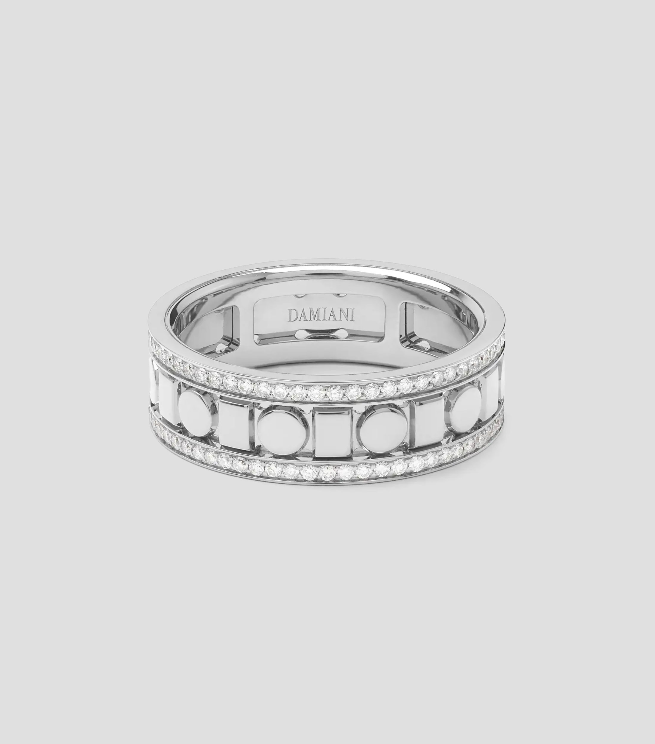 Anillo en oro blanco de 18 kilates Belle Epoque Reel con diamantes Mujer