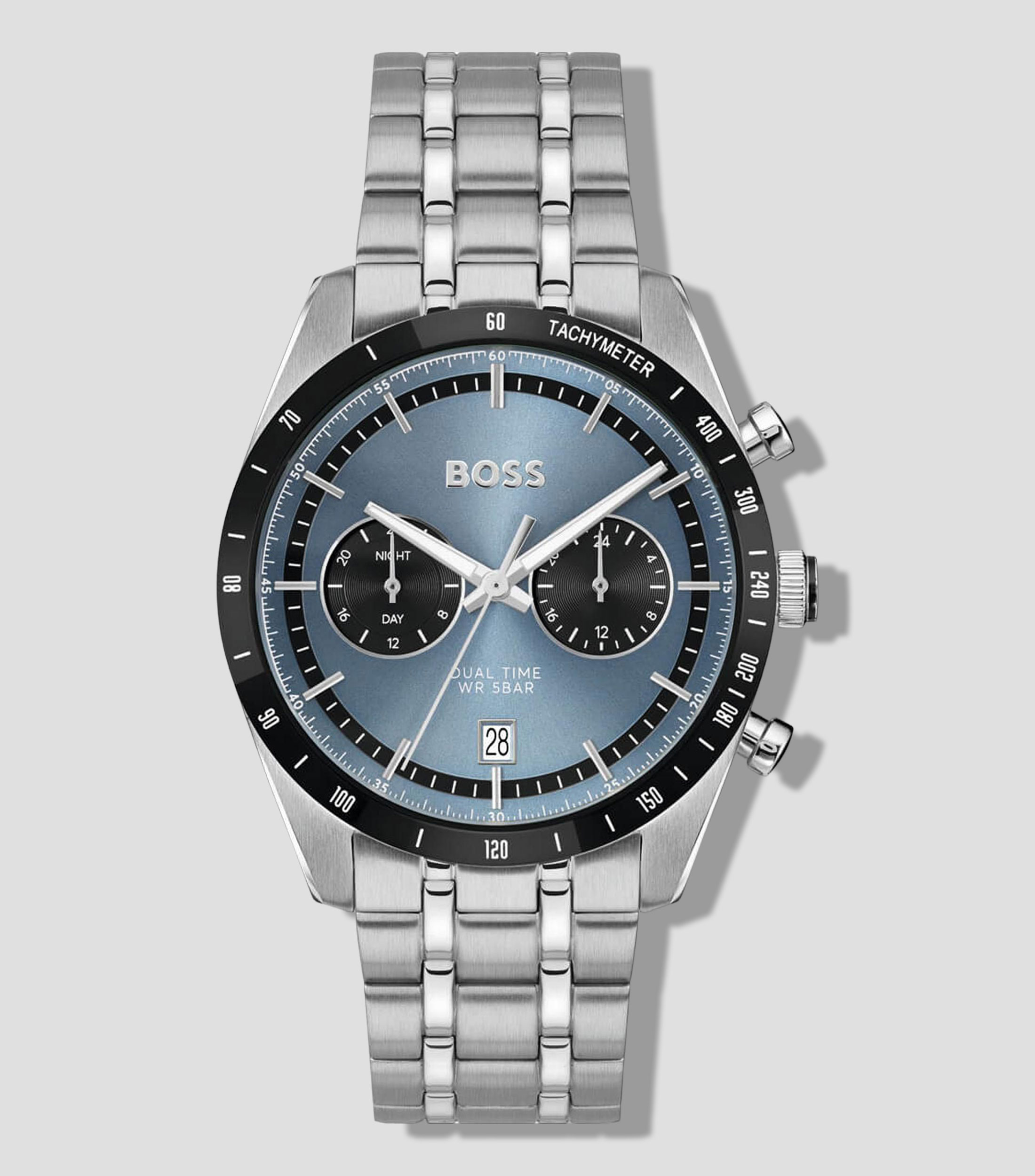 Reloj para Hombre Tourmaster casual plateado, azul