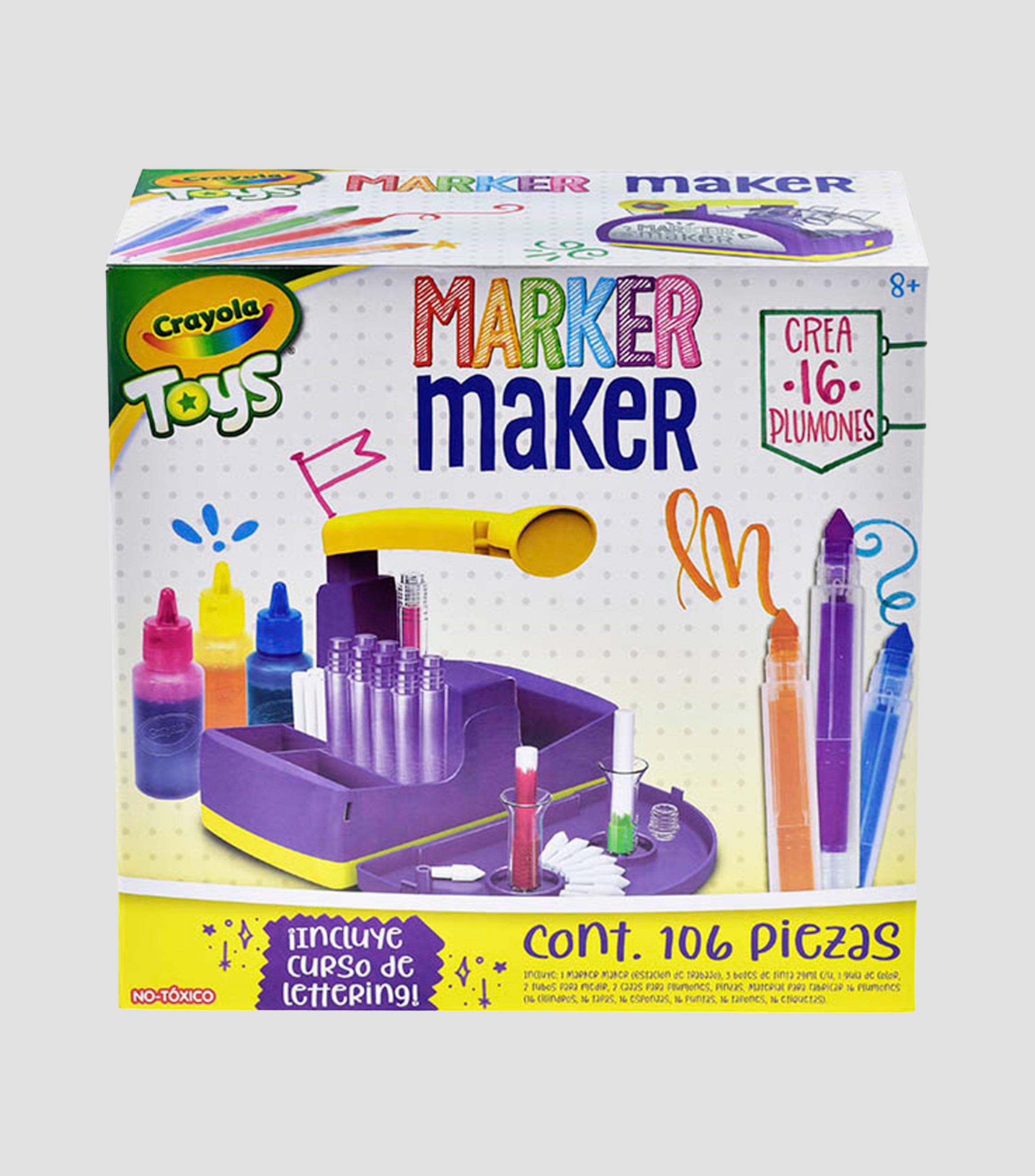 Fábrica de Plumones Marker Maker 26 Piezas