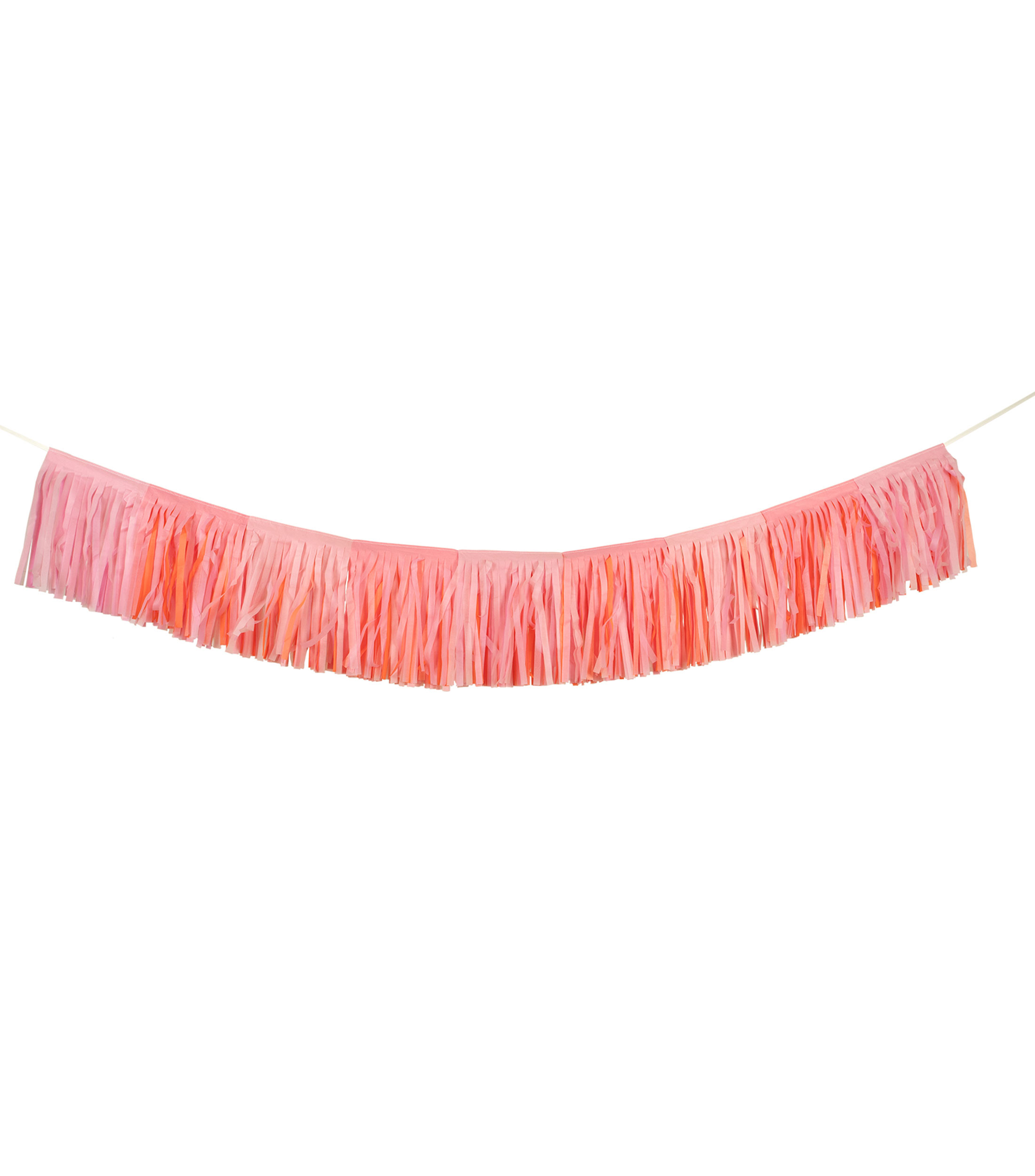 Guirnalda de cumpleaños Basic Pink Fringe