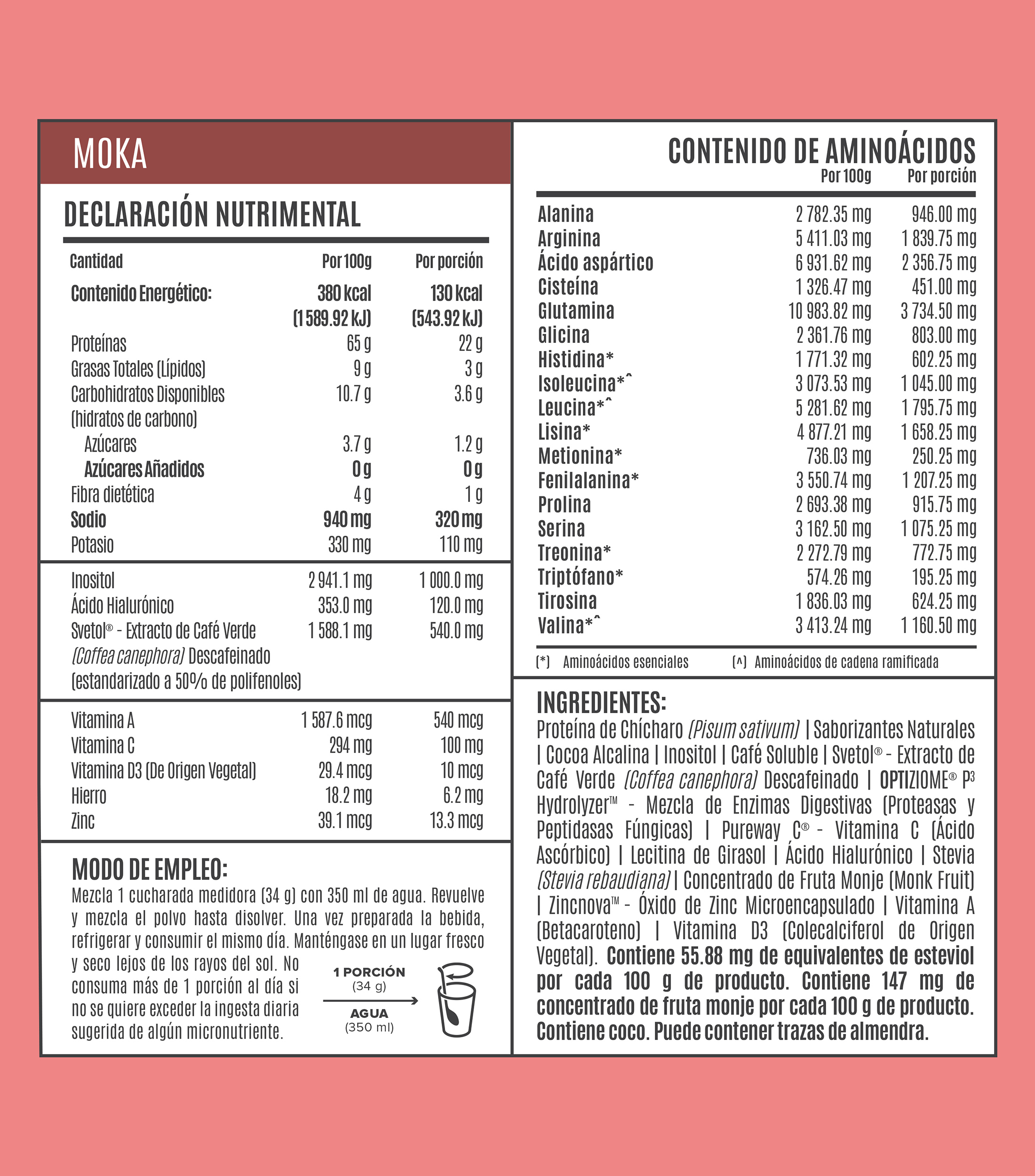 Proteína Fitmingo Moka, 1.7 Kg