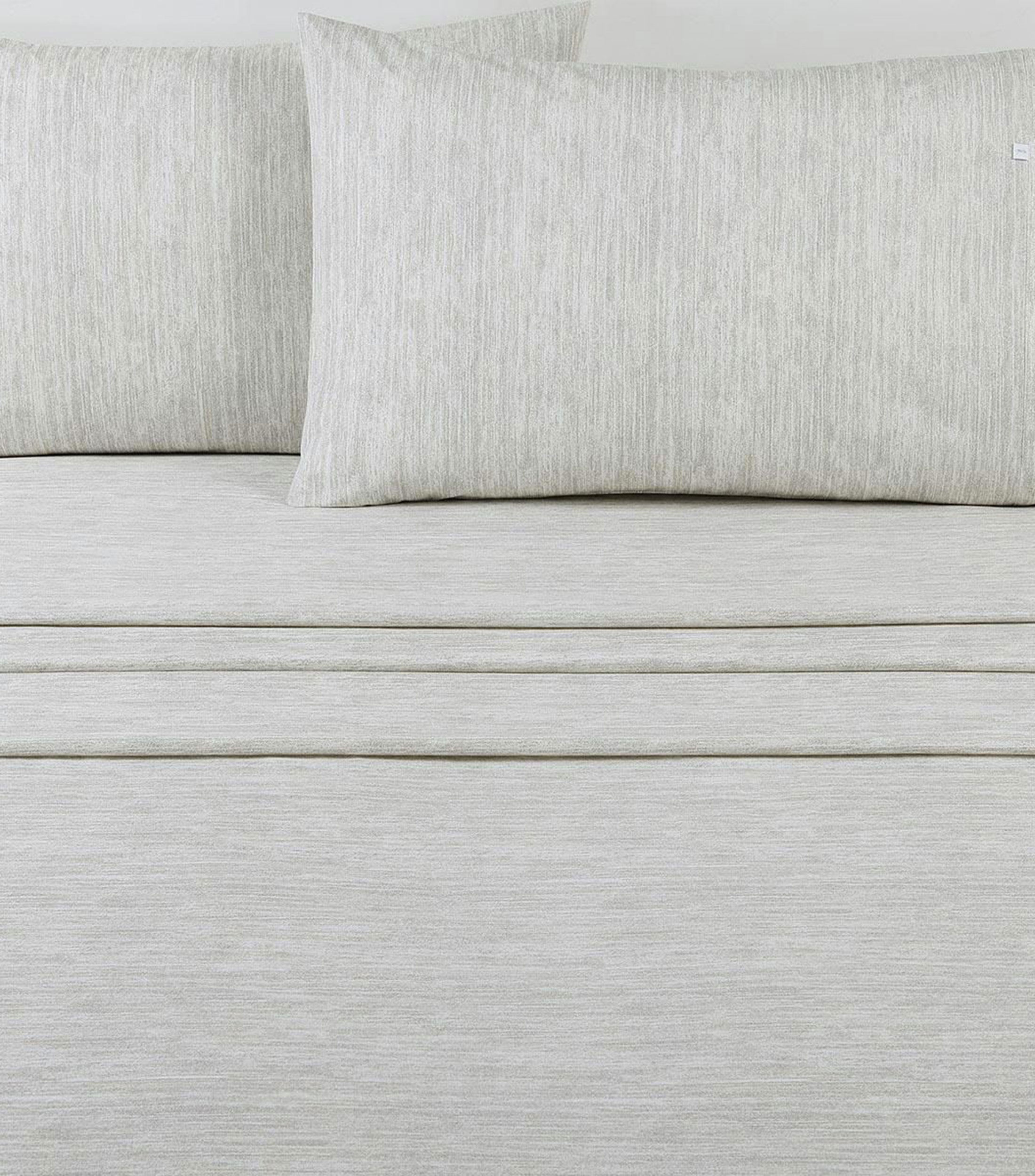 Juego de fundas para almohada King Size en algodón André beige