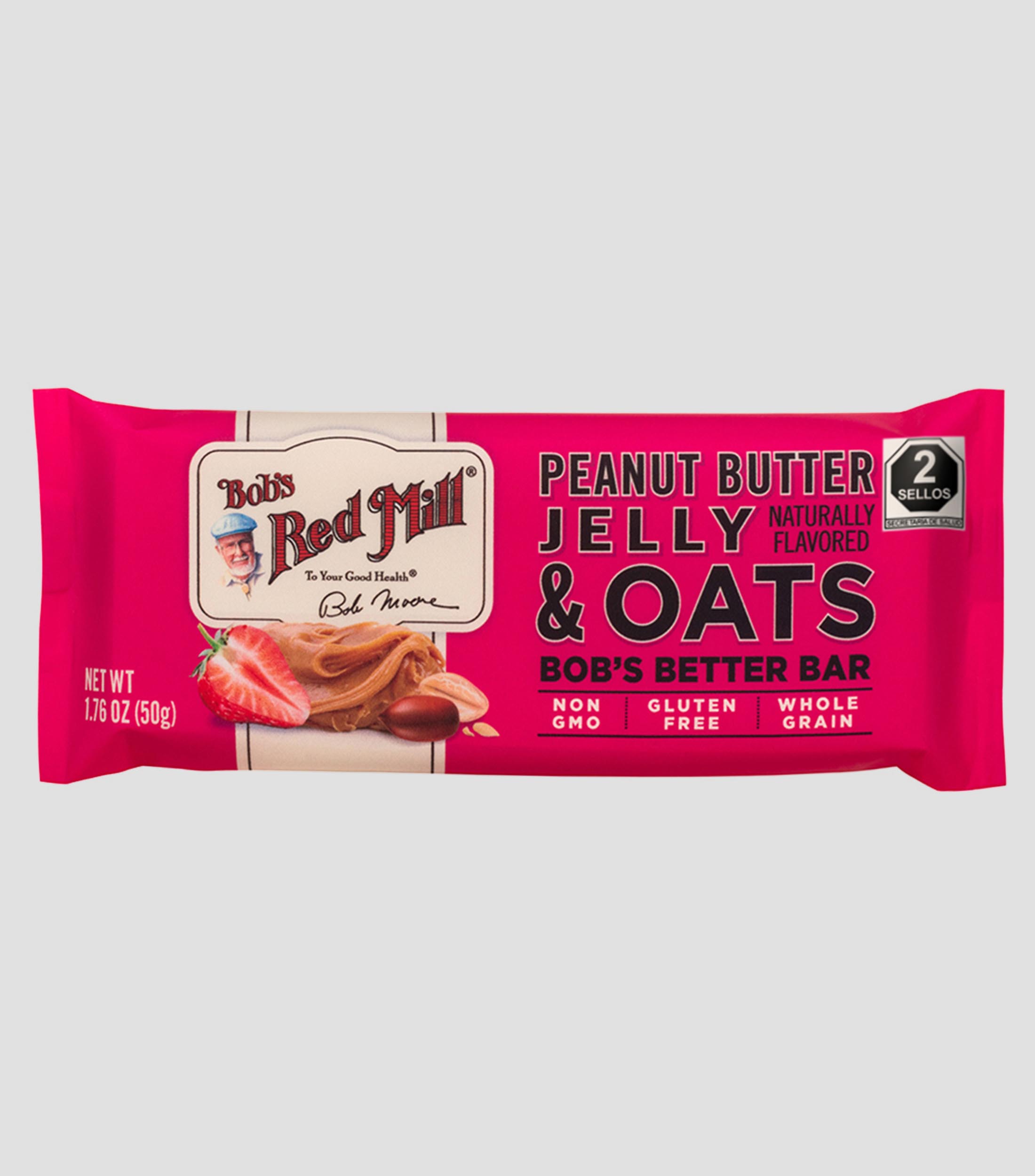 Barra Avena y Fresa, 50 g