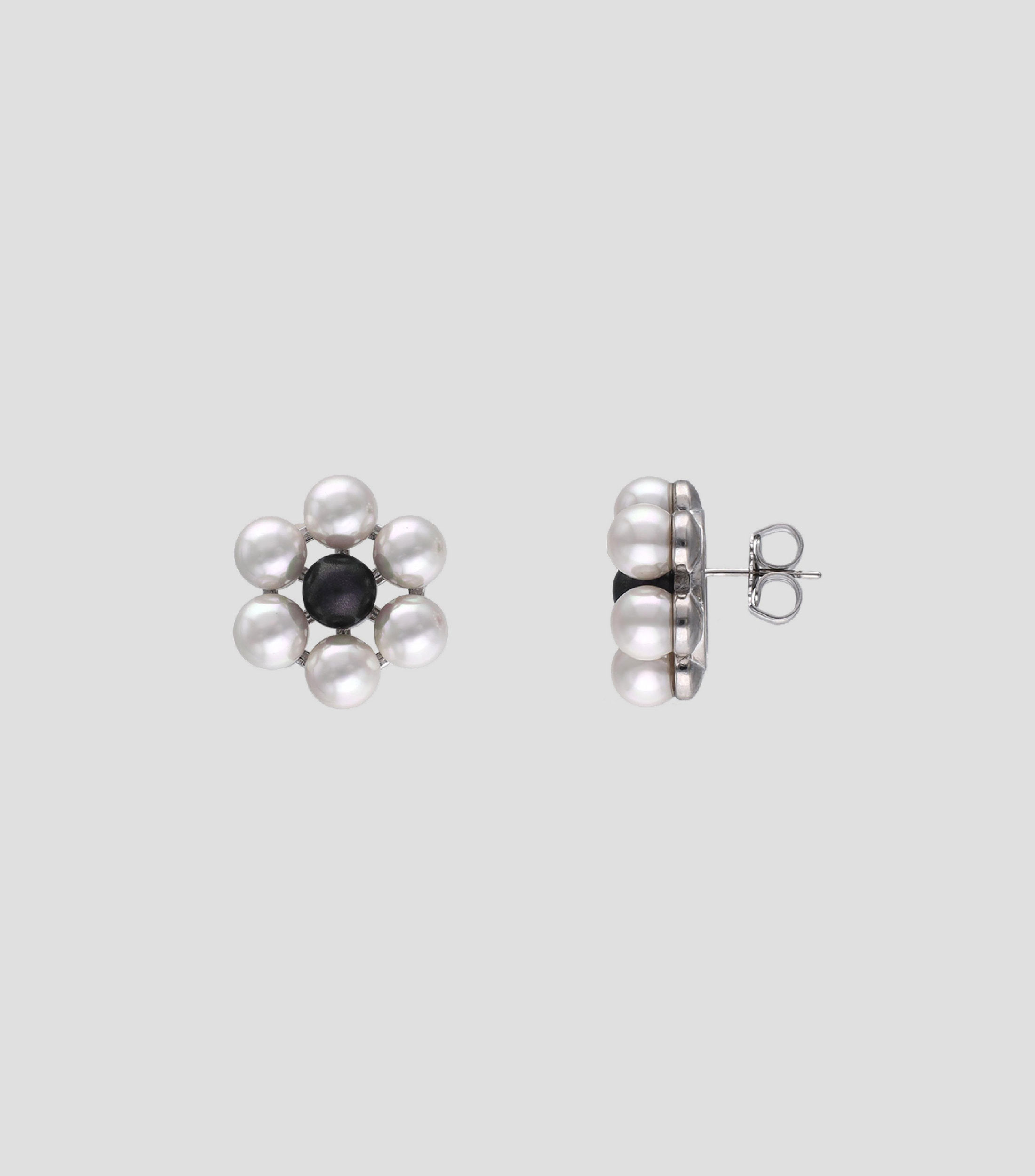 Aretes en Plata Flor Kate Mujer