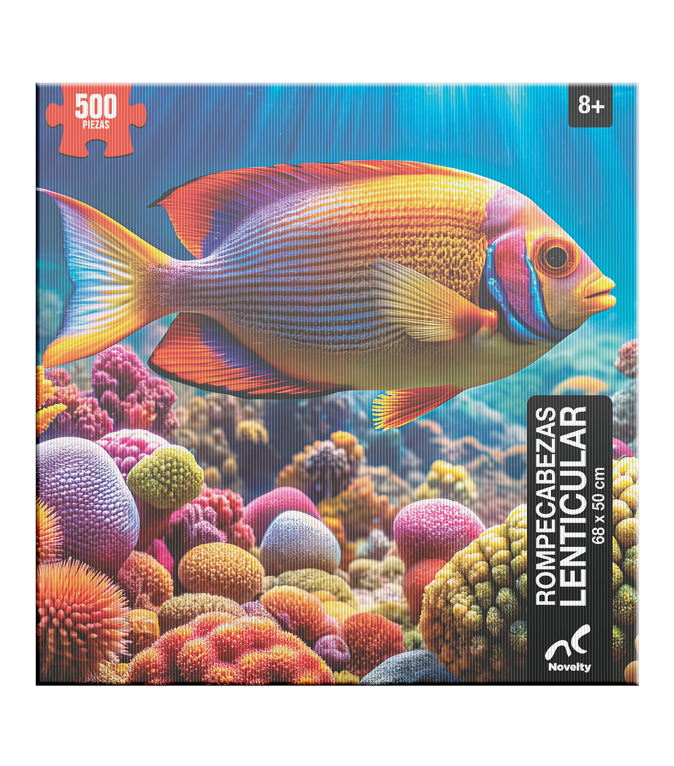 Rompecabezas Lenticular Peces