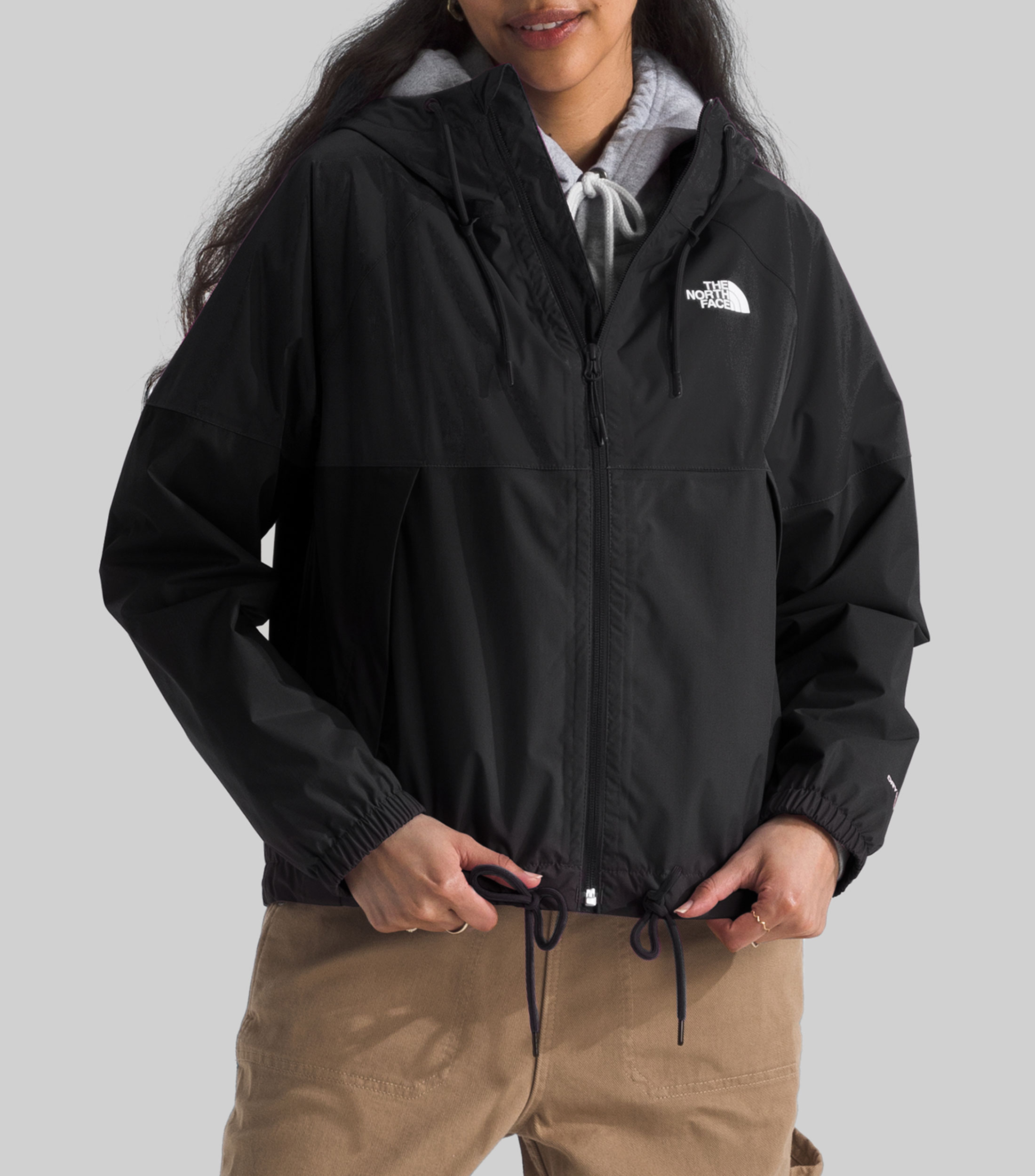 Chamarra impermeable con capucha Mujer