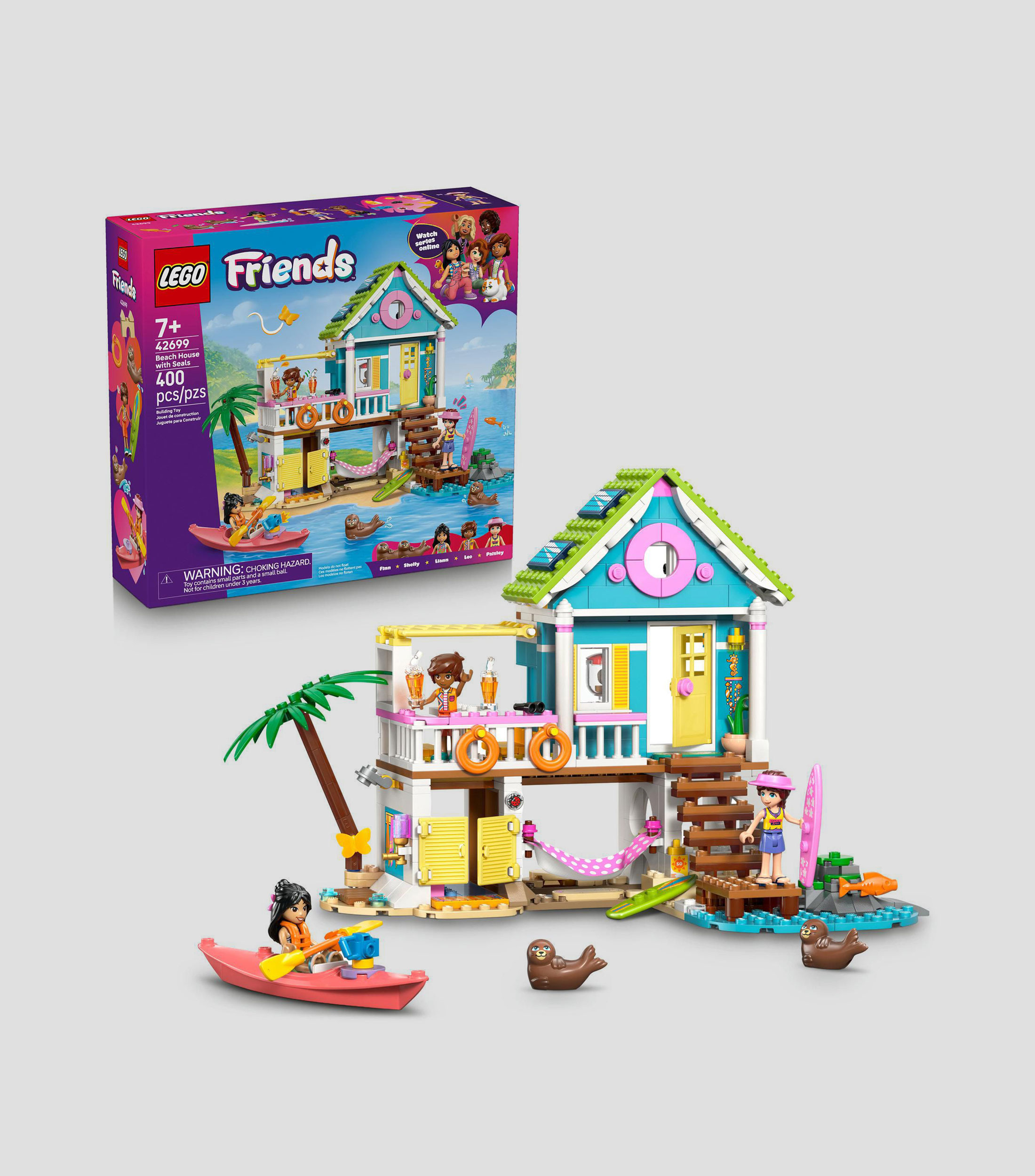 Lego Friends, Casa en la Playa con Focas