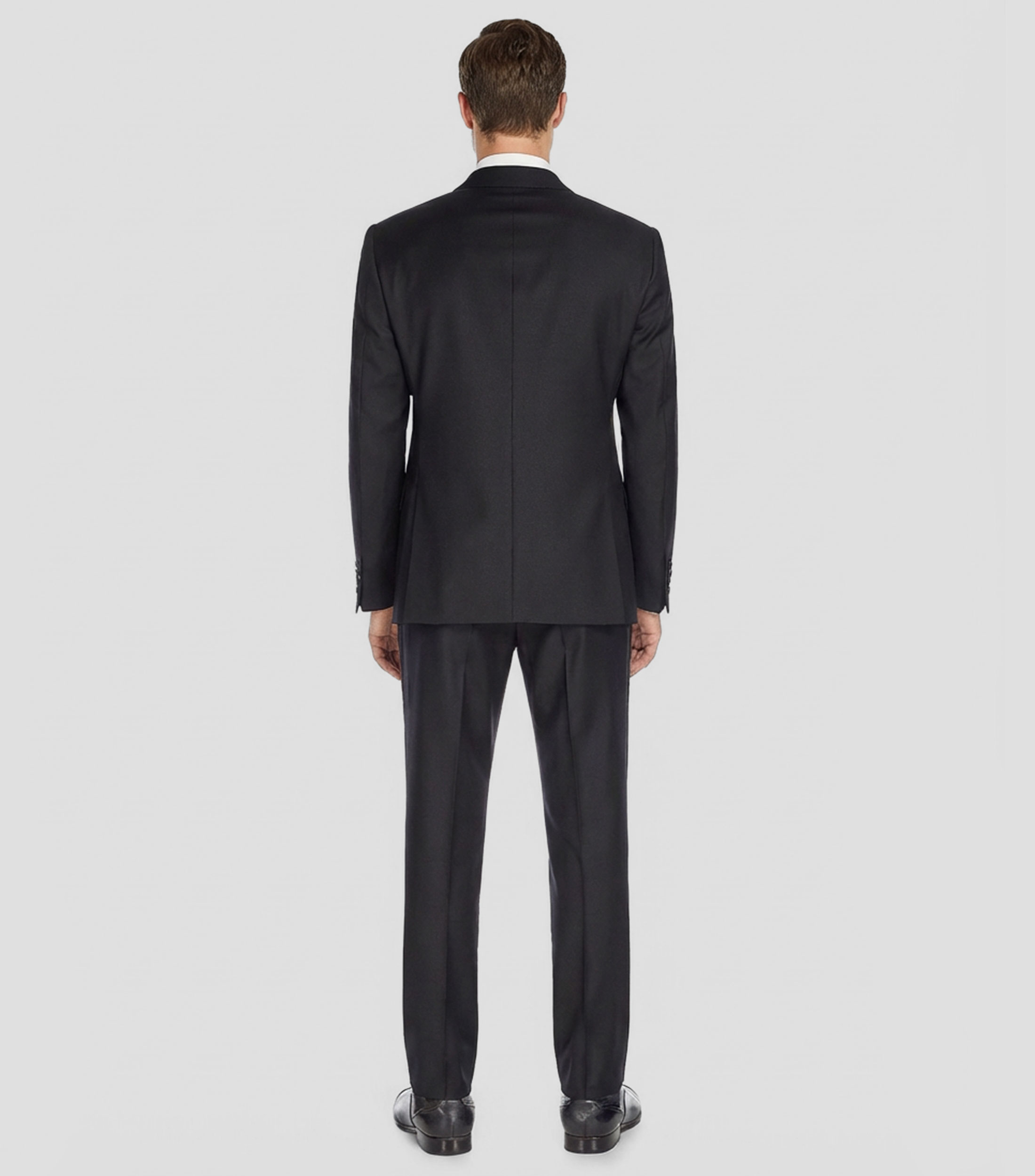 Traje recto sólido Hombre