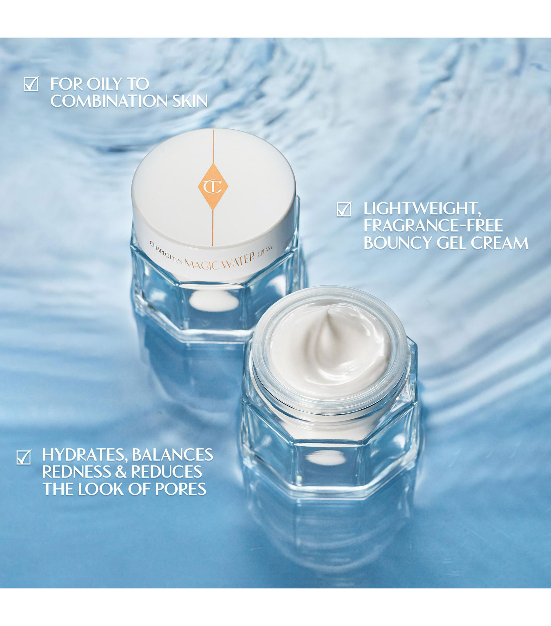Crema Hidratante Magic Water, 50 ml