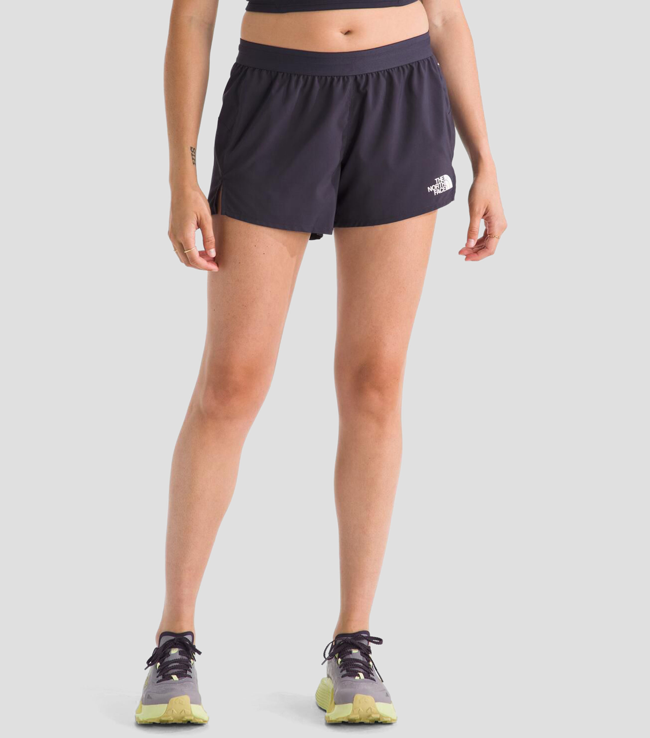 Short para correr Light Bright liso Mujer