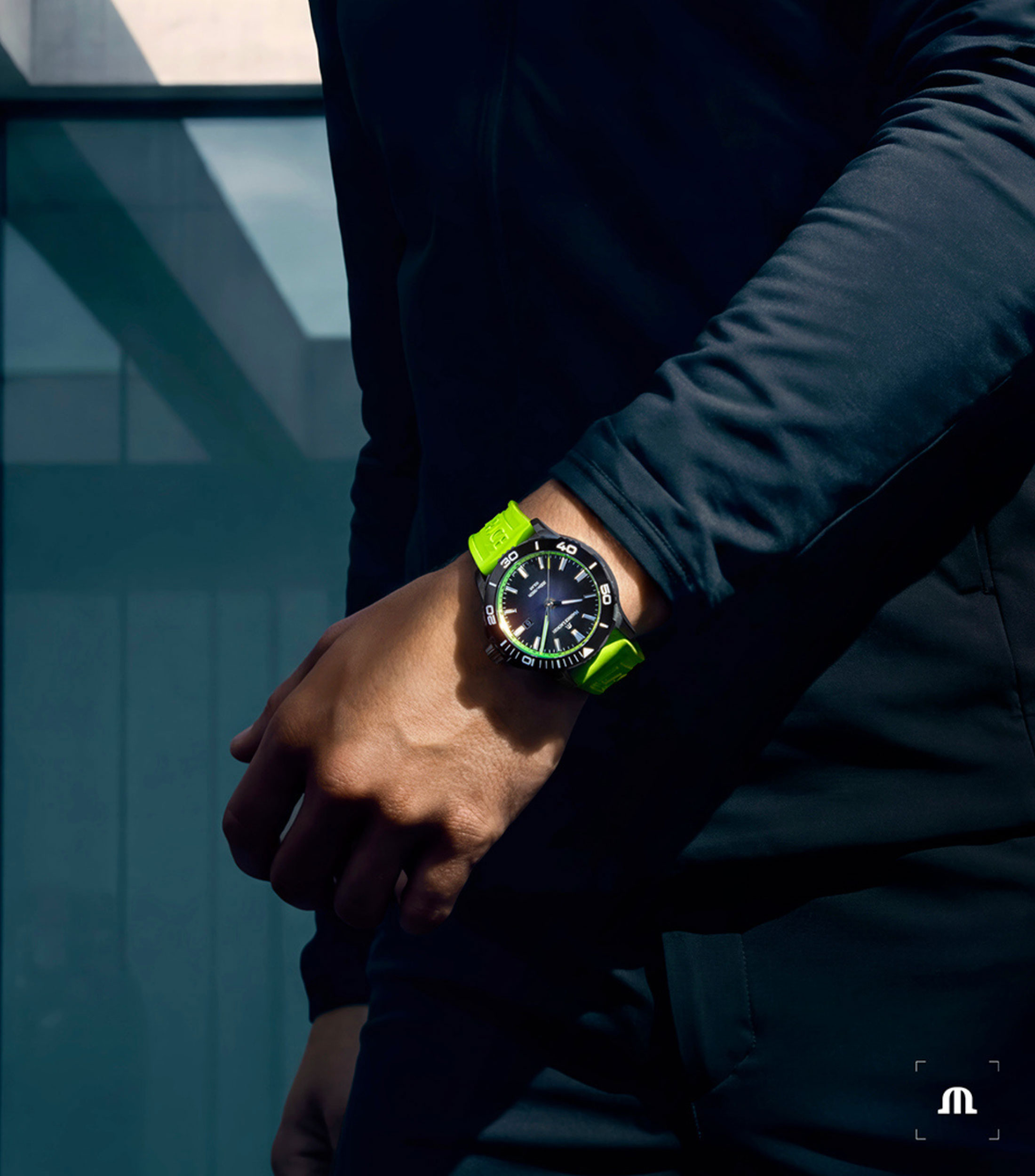 Reloj para Hombre Pontos S Solar Deportivo Negro
