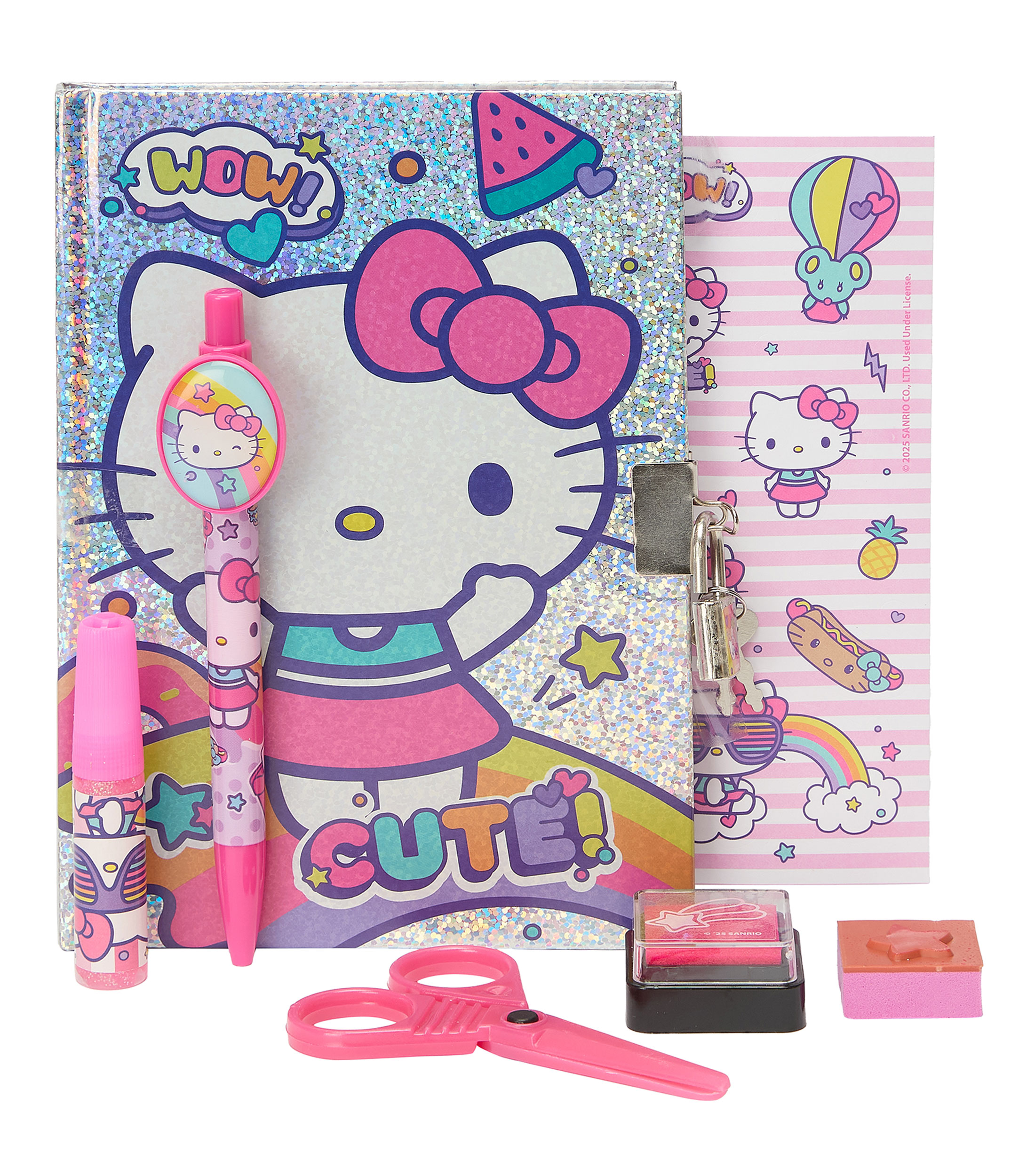 Set Diario Fantástico Hello Kitty