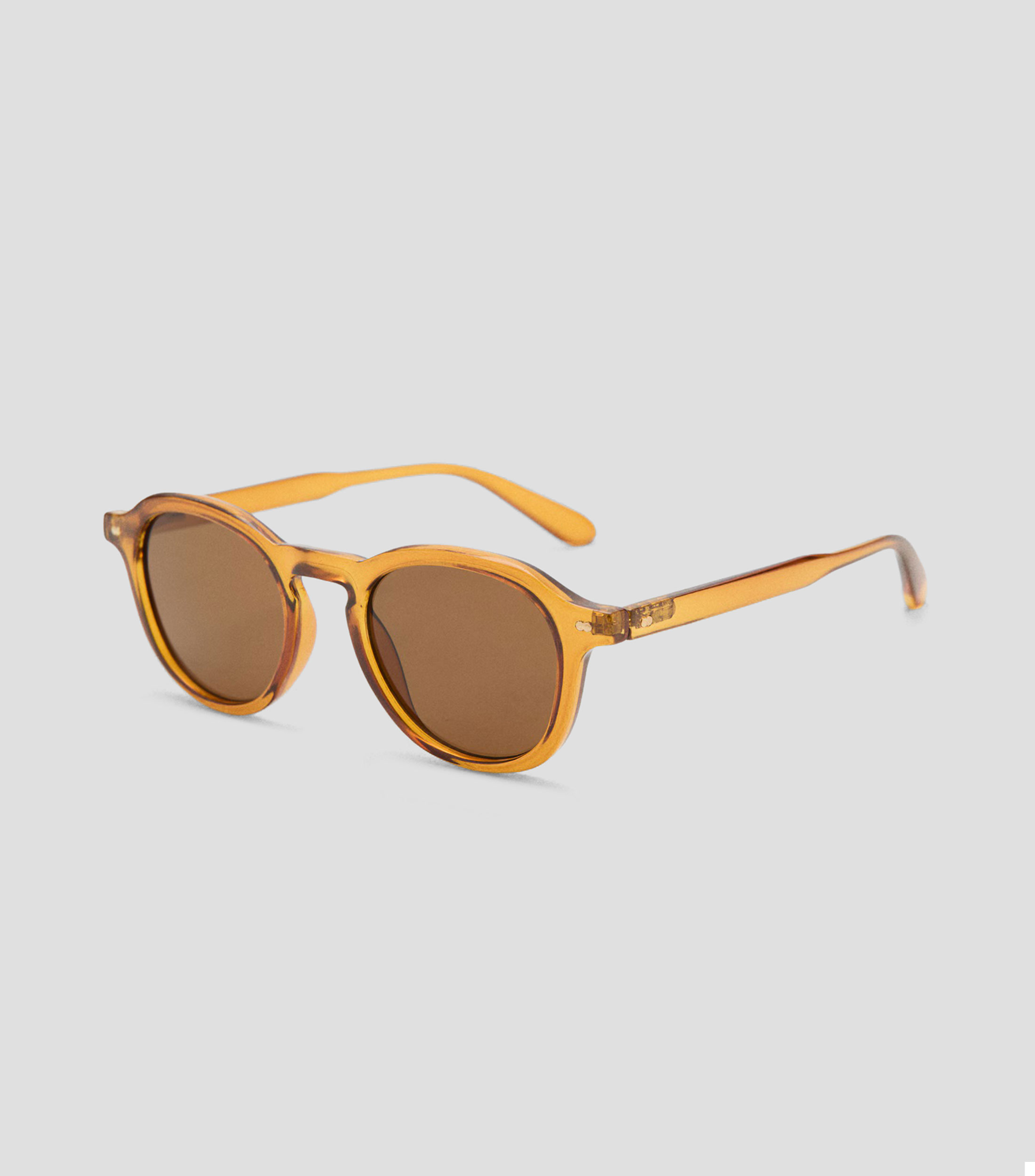 Lentes de sol redondos Hombre