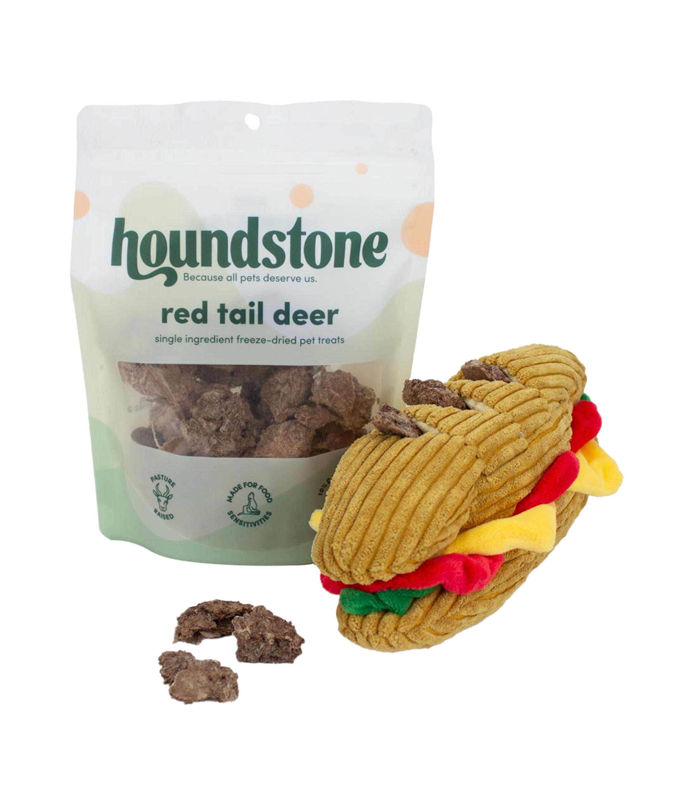 Juguete para Perro Plush Sándwich