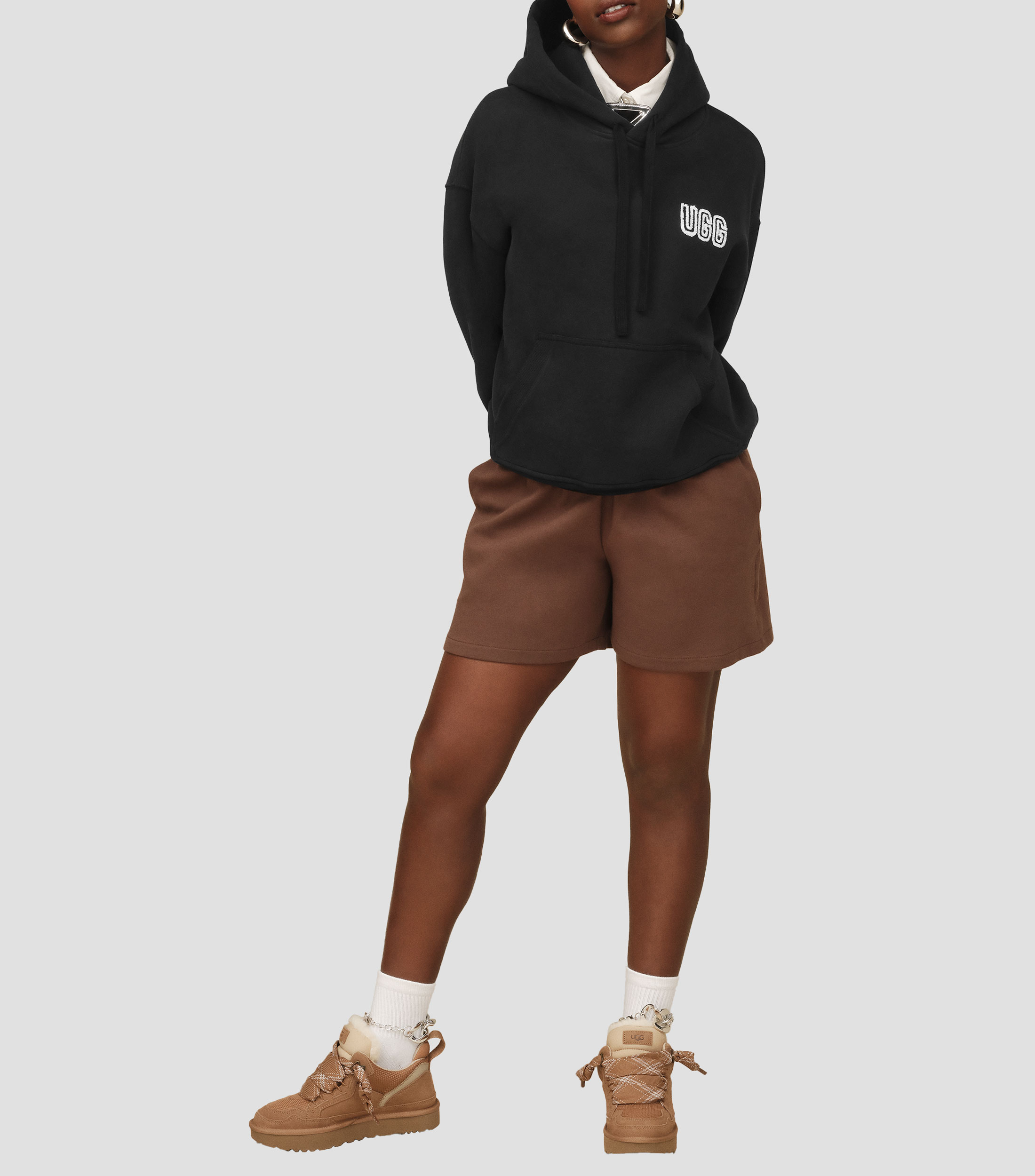 Sudadera canguro con capucha Mujer