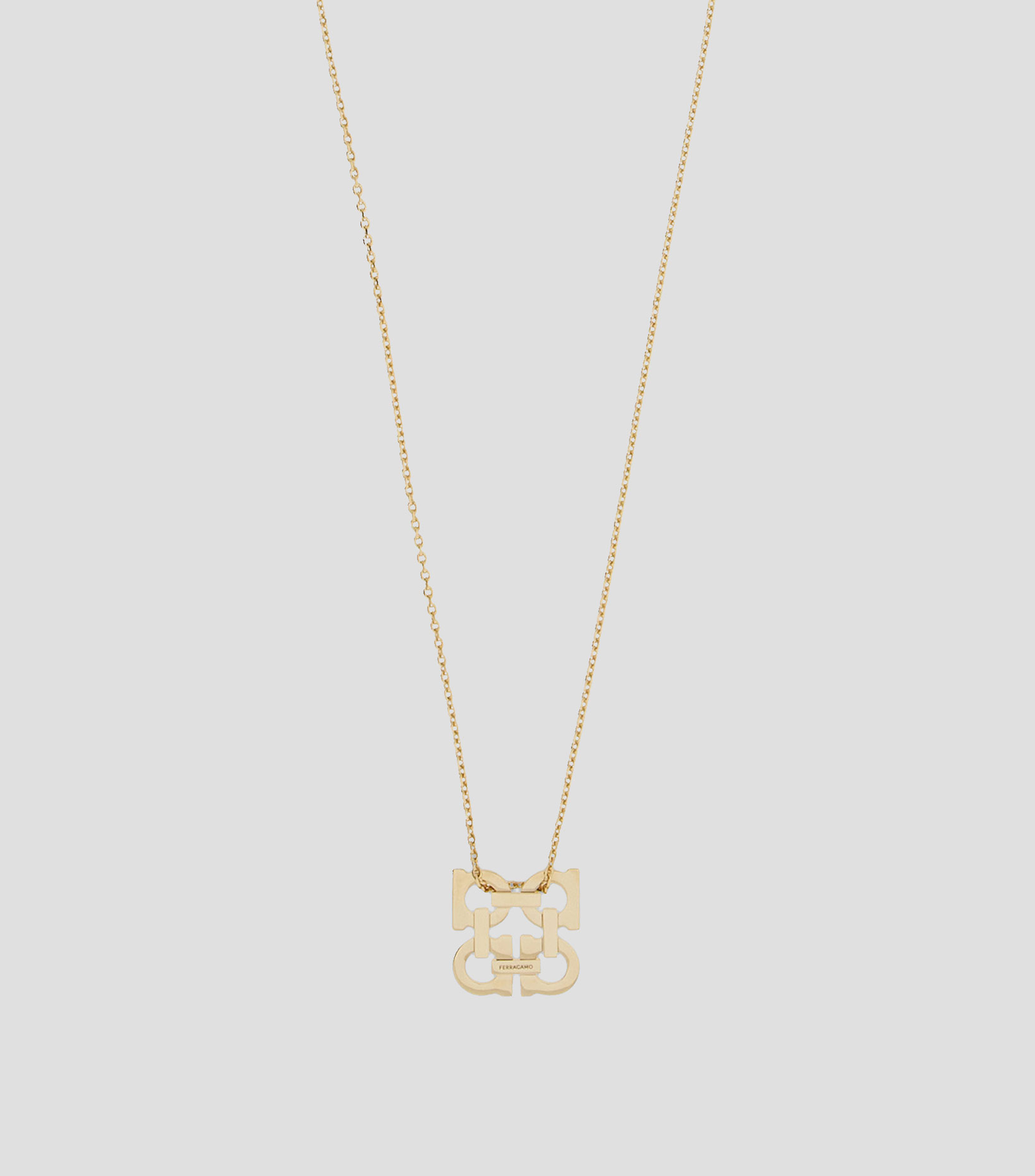 Collar con colgante Four Gancini Mujer