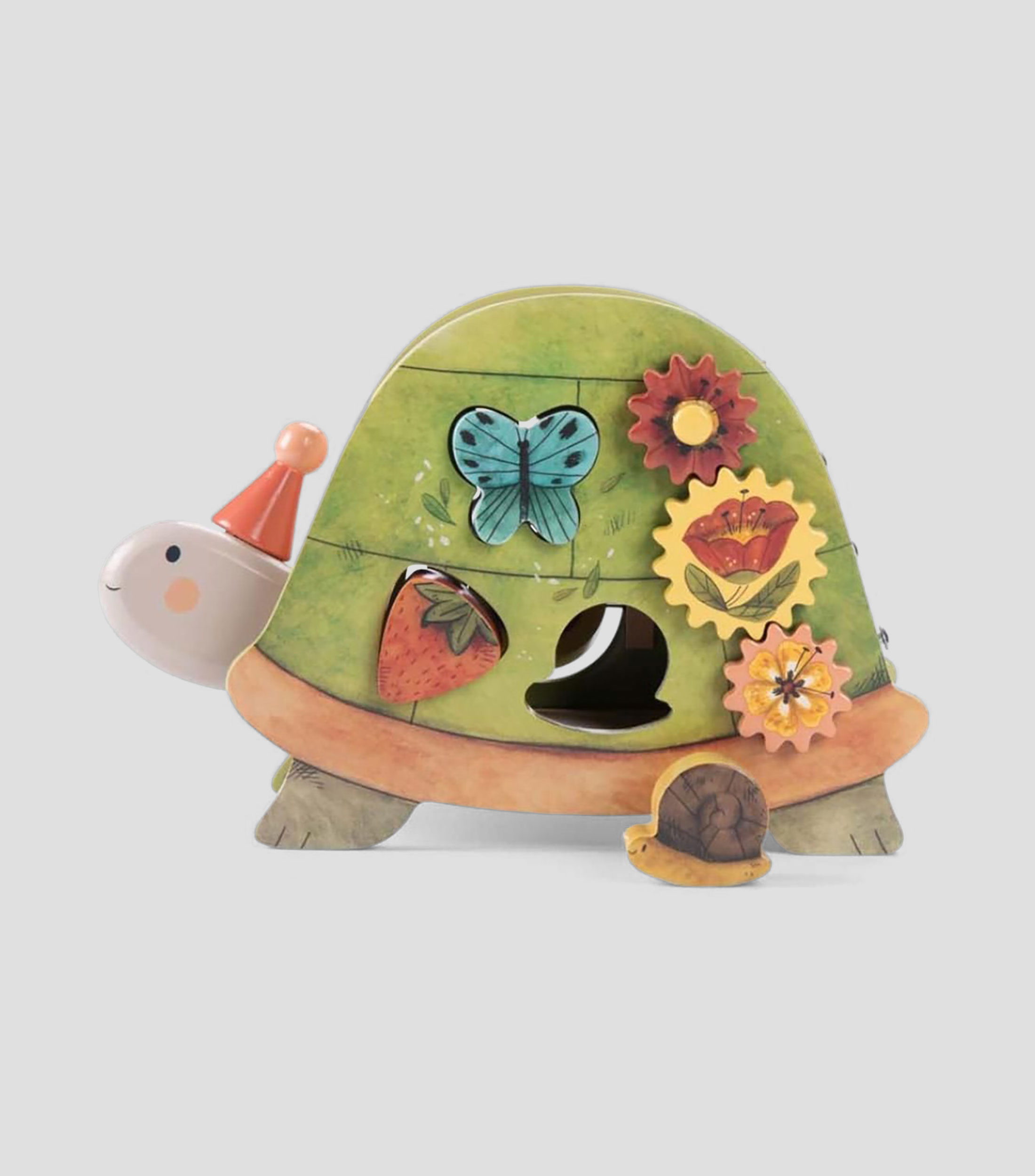 Tortuga de Madera de Actividades