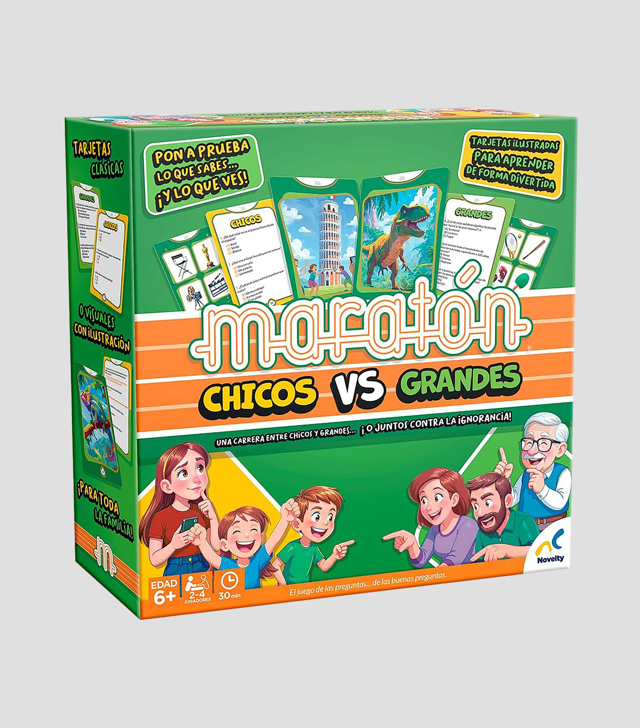 Juego de Mesa Maratón Chicos VS Grandes