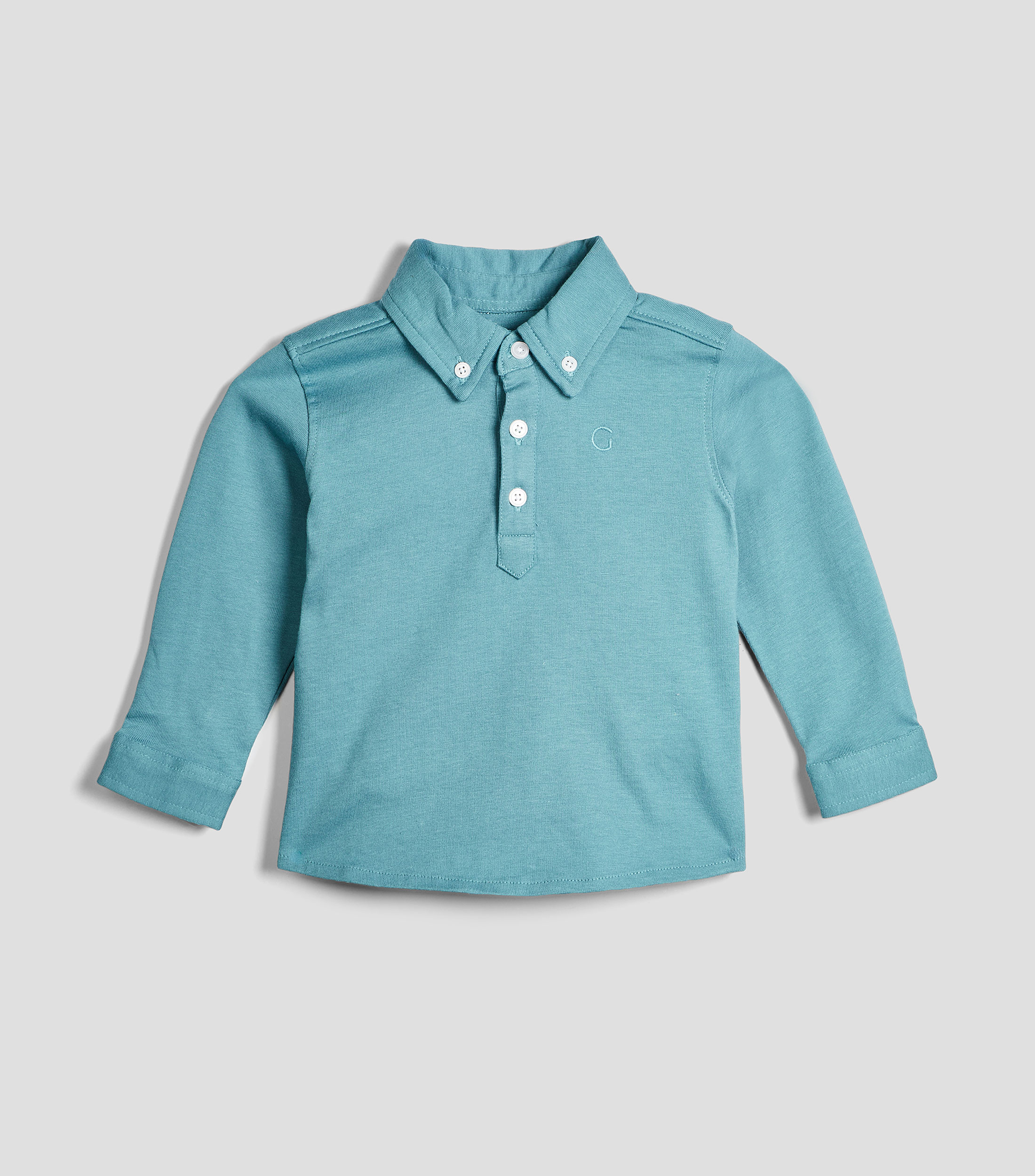 Playera tipo Polo manga corta lisa Niño