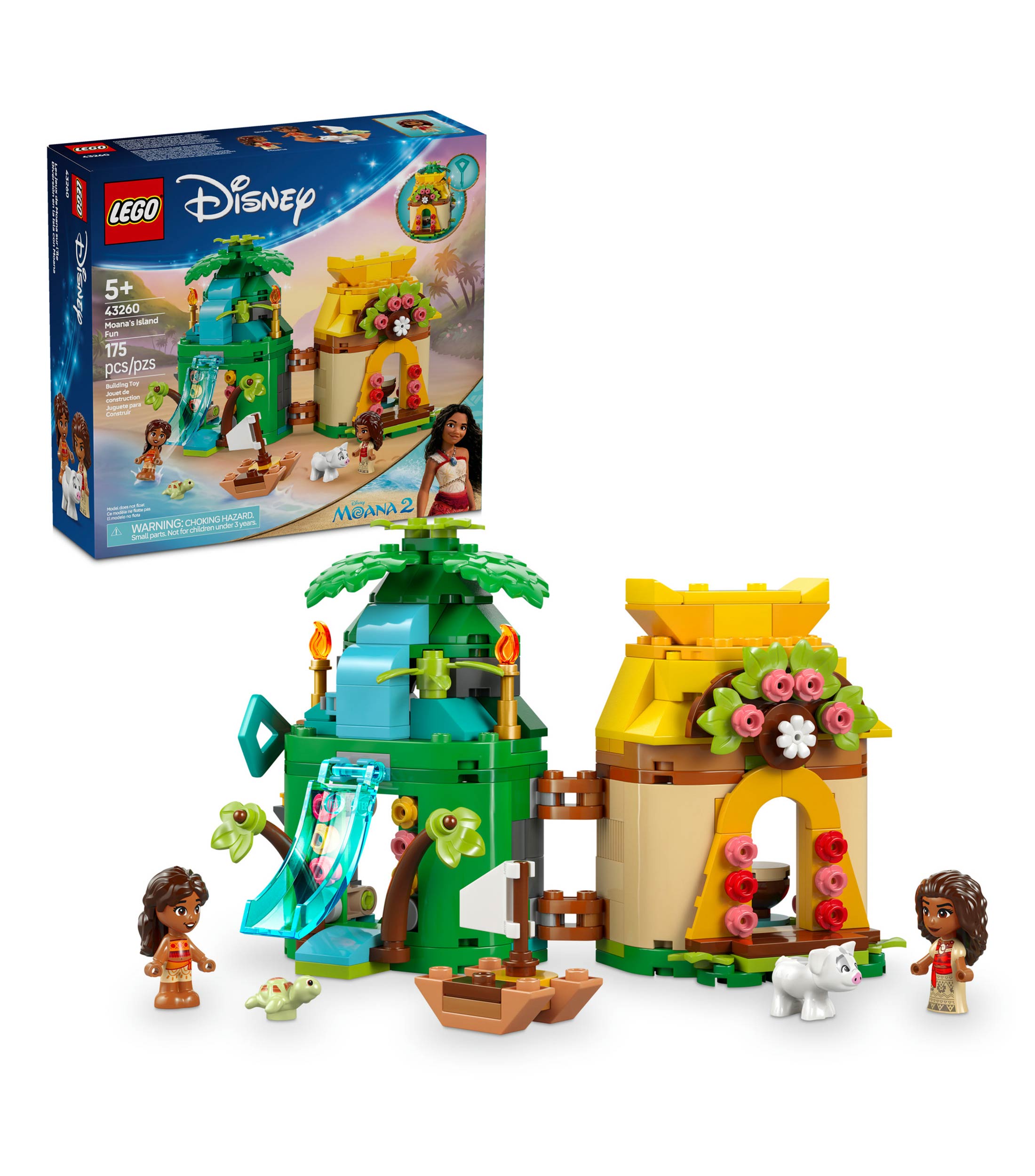 Lego Disney Diversión en la Isla con Moana Juguete 43260