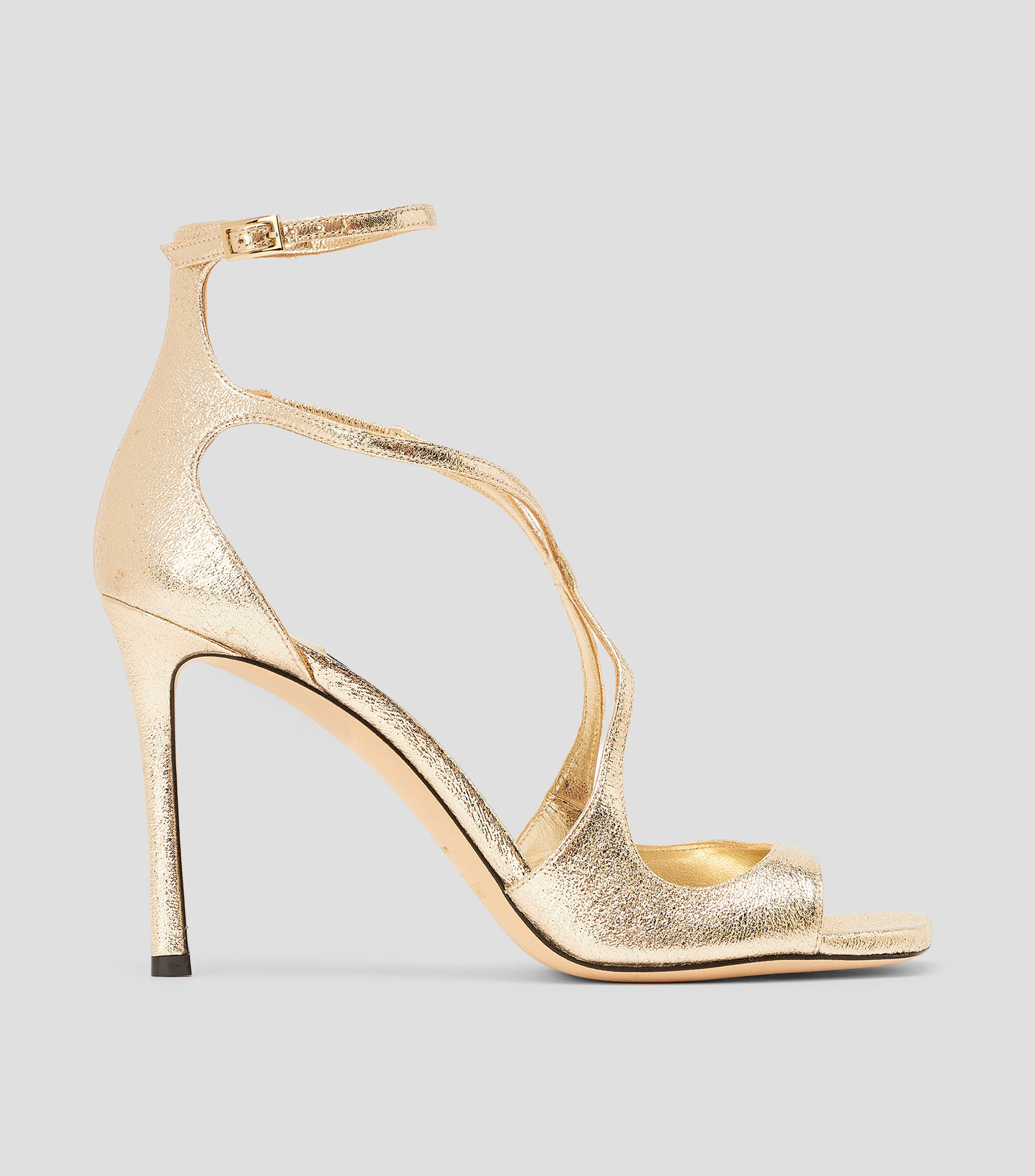Sandalias con tacón alto delgado Mujer