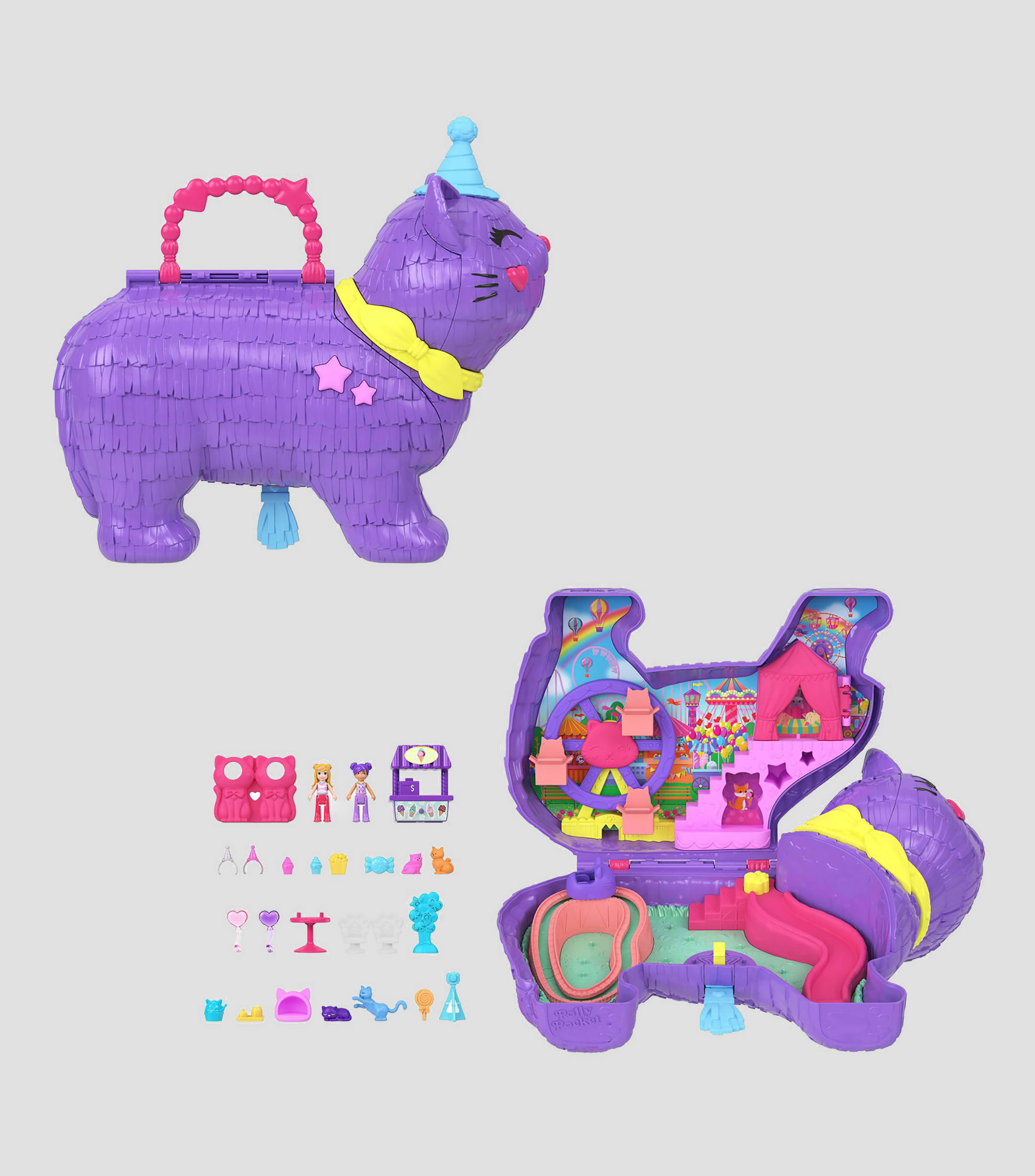 Set Compacto Piñata Gatito