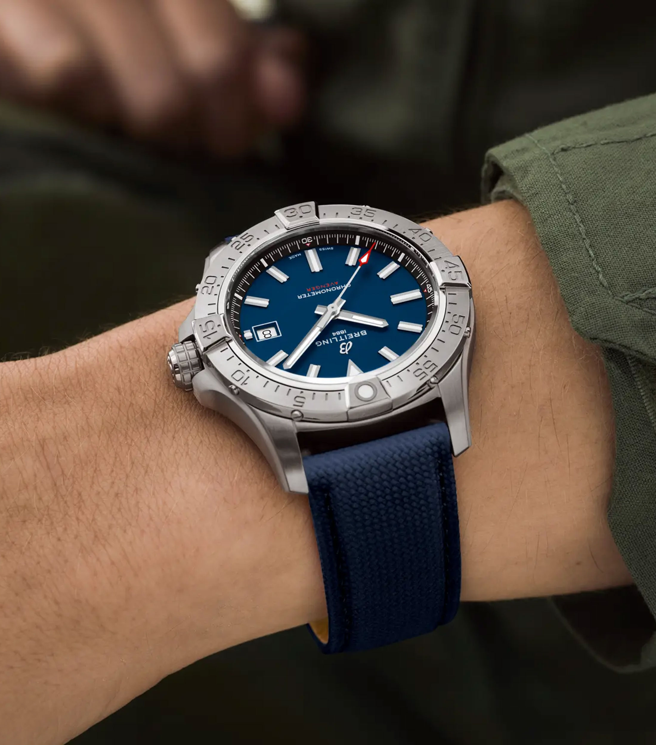 Reloj para Hombre Avenger Automatic 42 deportivo plateado