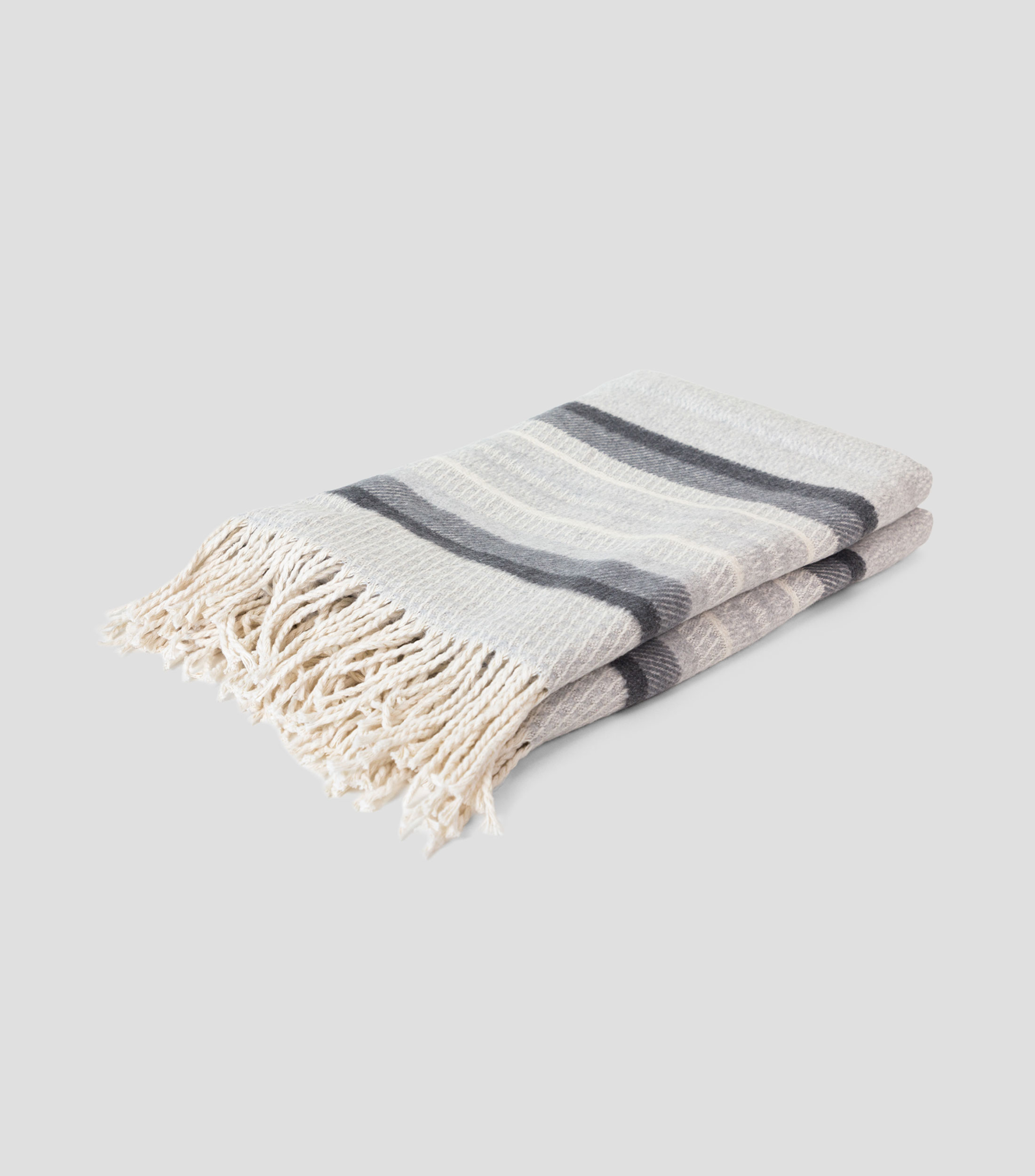 Frazada Stripes gris