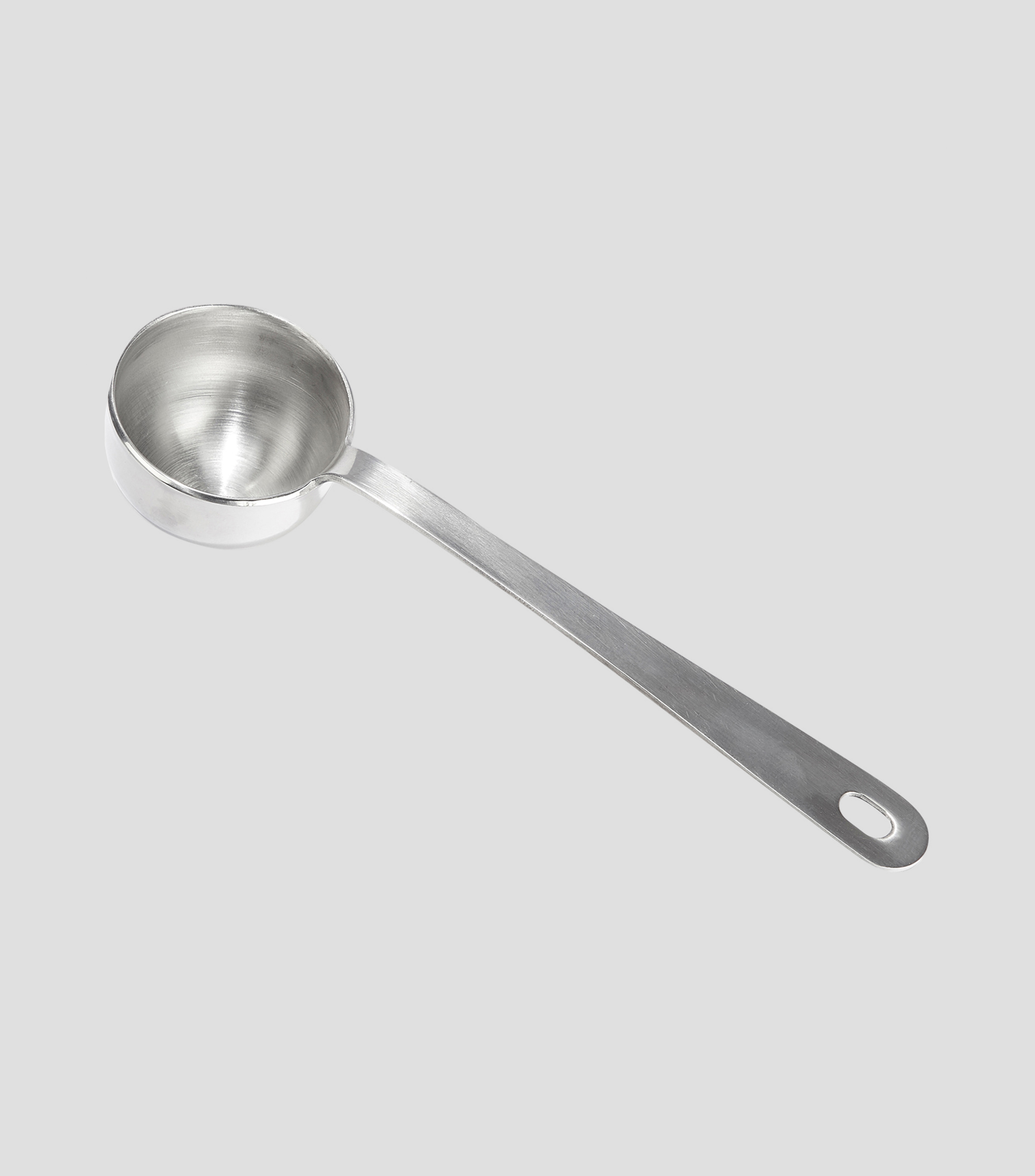 Cuchara medidora para cafe plata