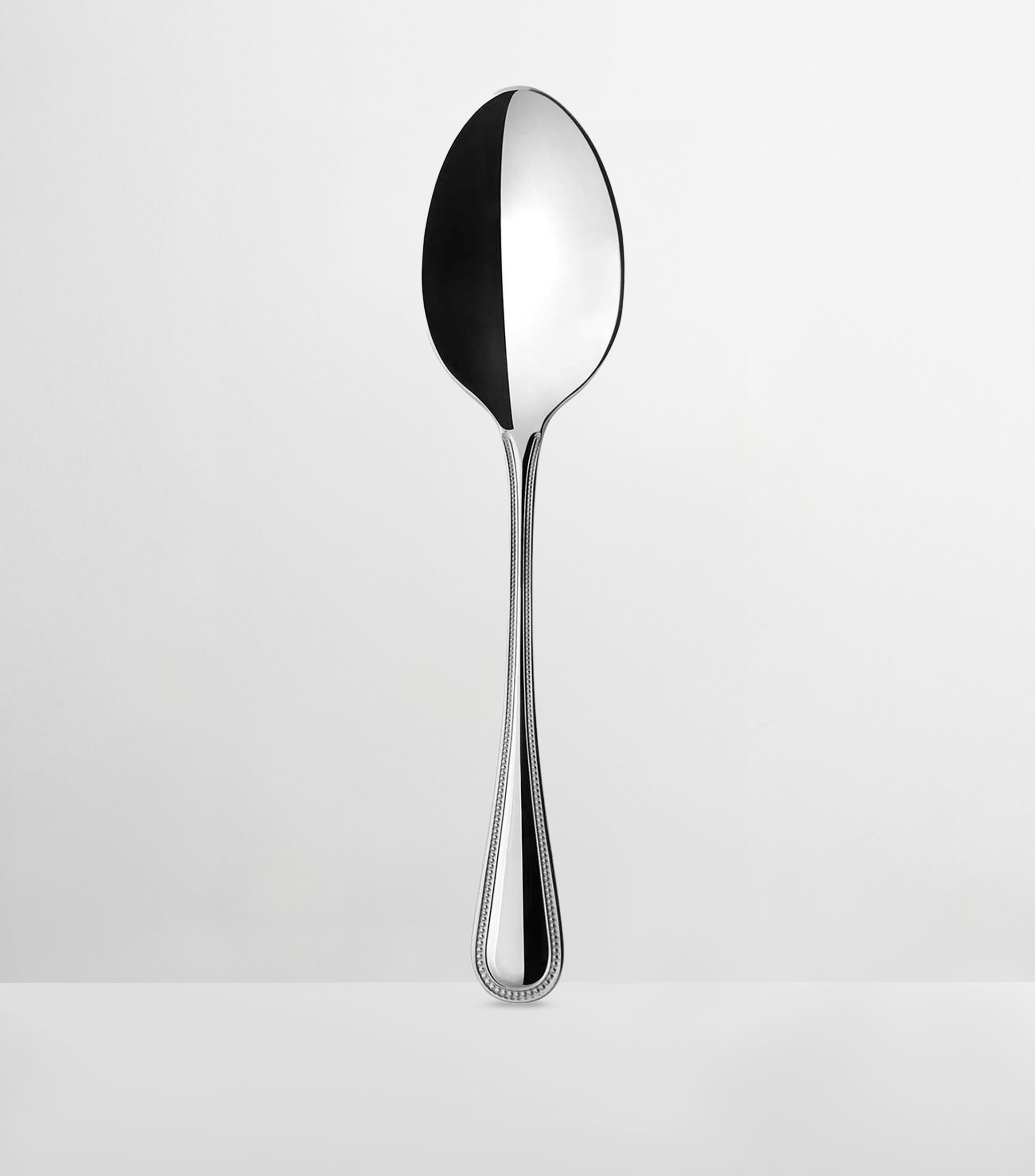 Cuchara para mesa Perle en acero inoxidable