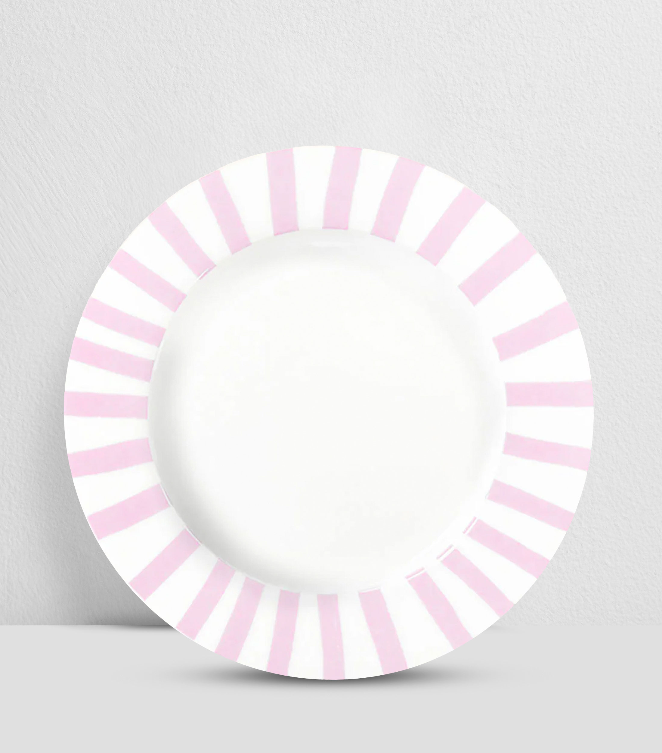 Set 4 platos tipo trinche Candy Cane Rosas
