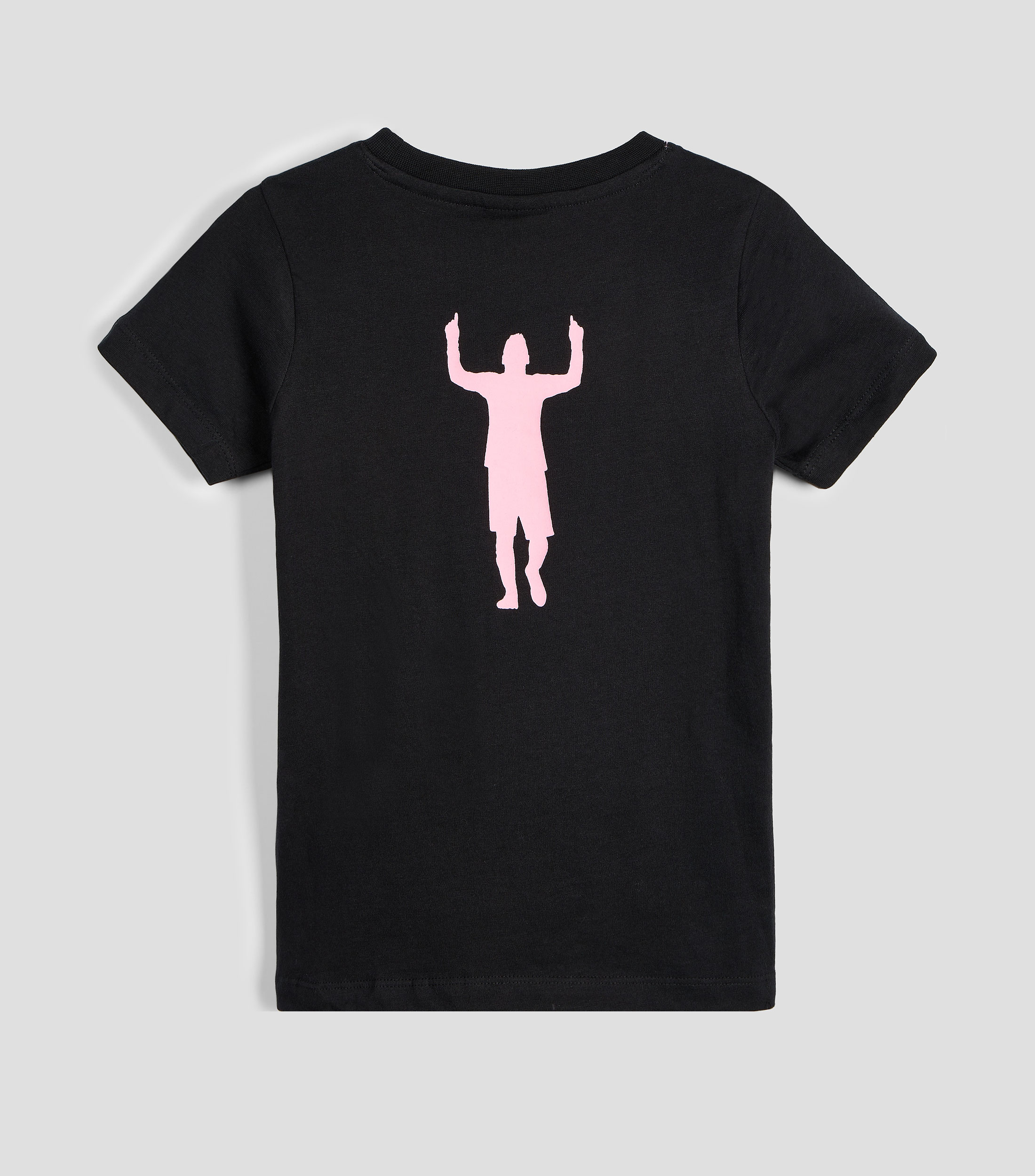 Playera cuello redondo manga corta estampada Niño