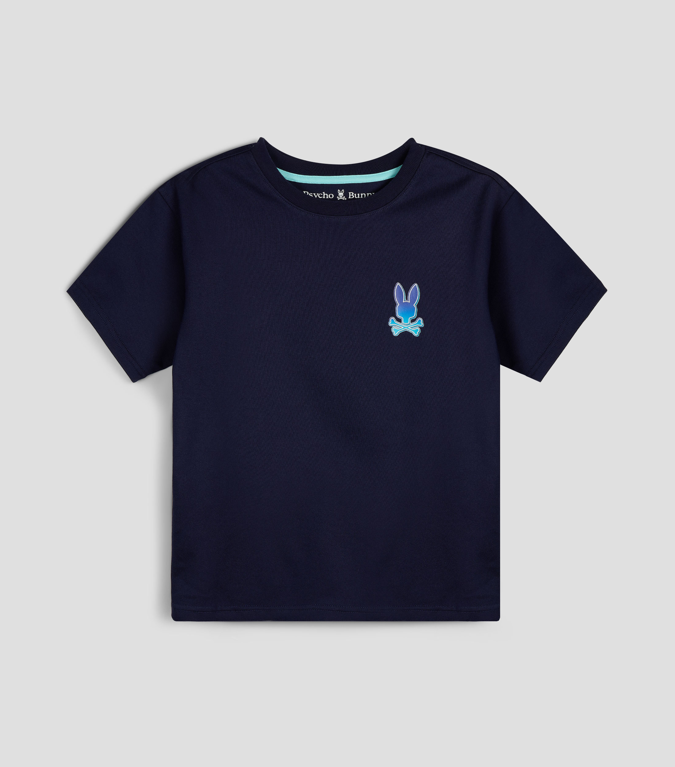 Playera cuello redondo manga corta lisa Niño