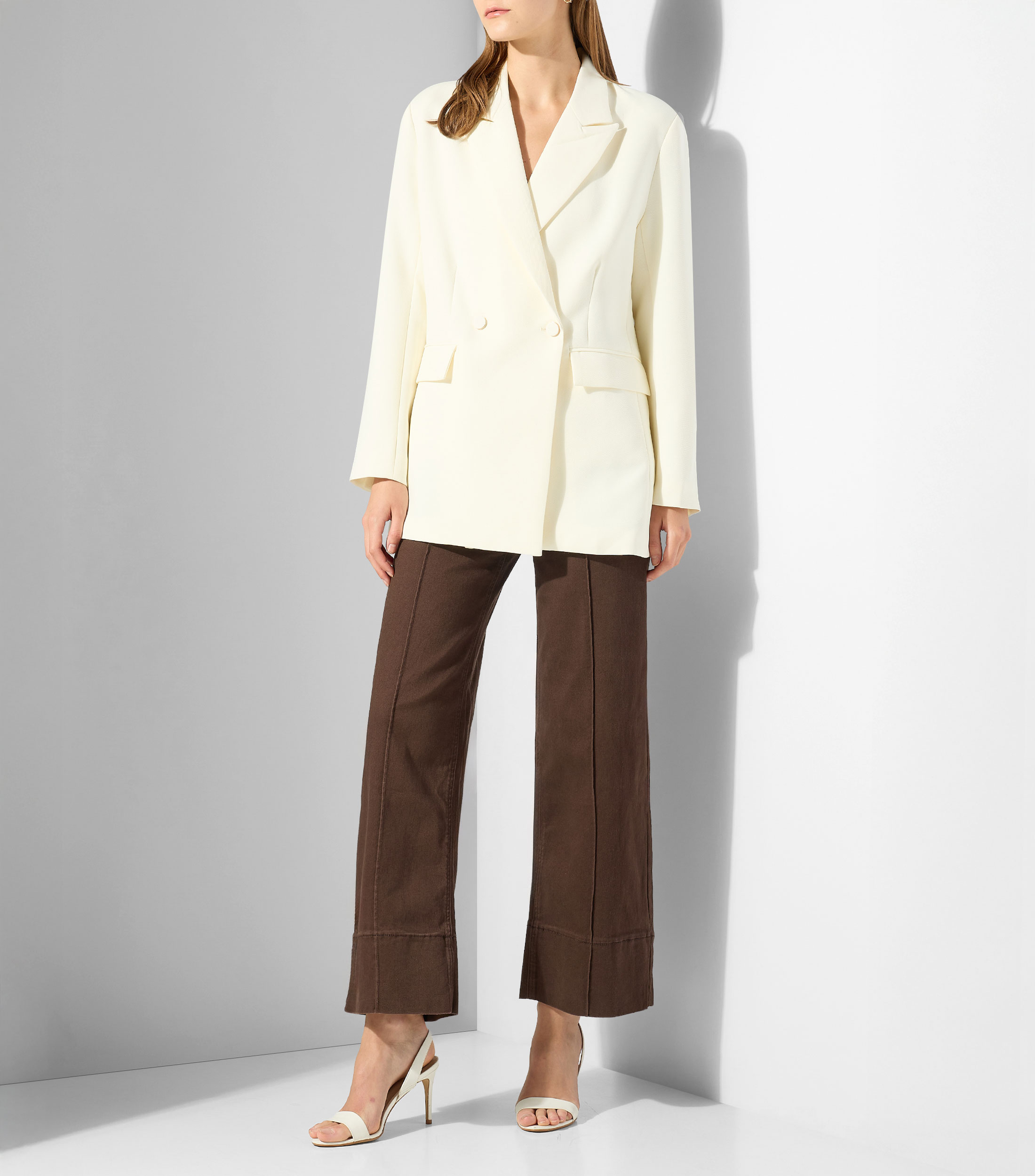 Blazer liso Mujer