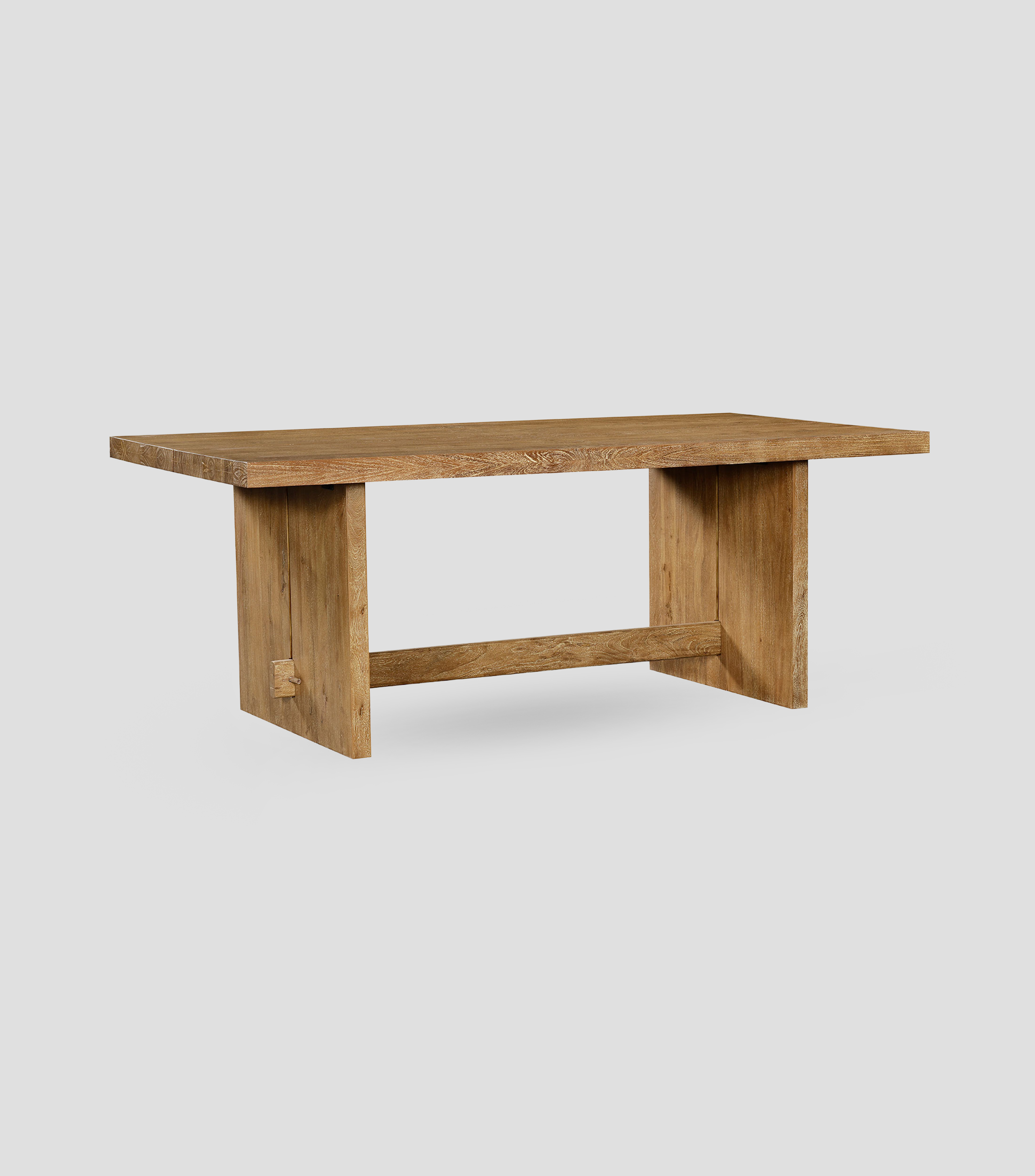 Mesa de comedor Rudy en madera de acacia