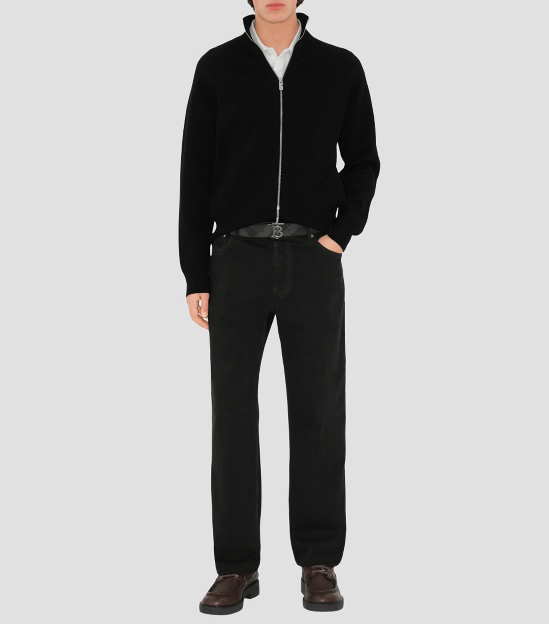 Cinturón reversible casual Hombre