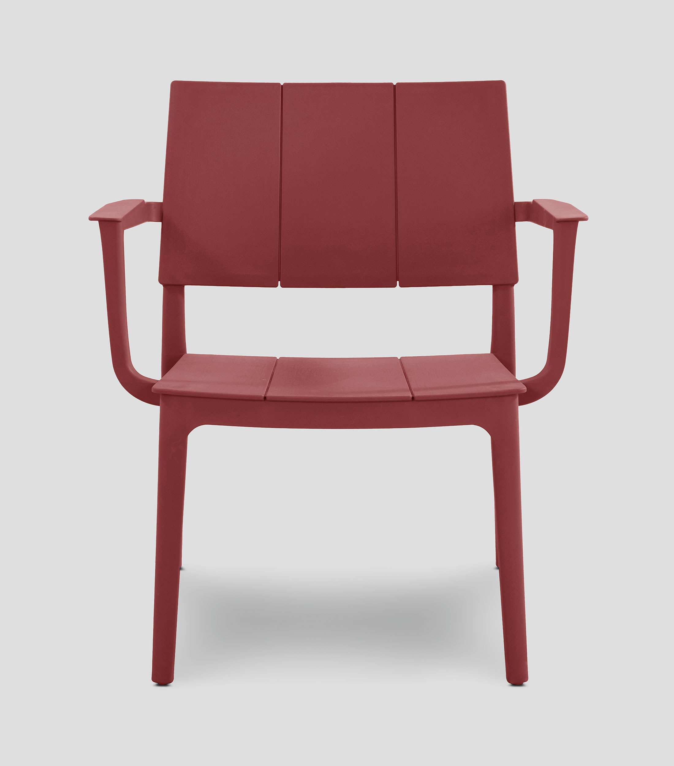 Silla para exterior Londres Roja