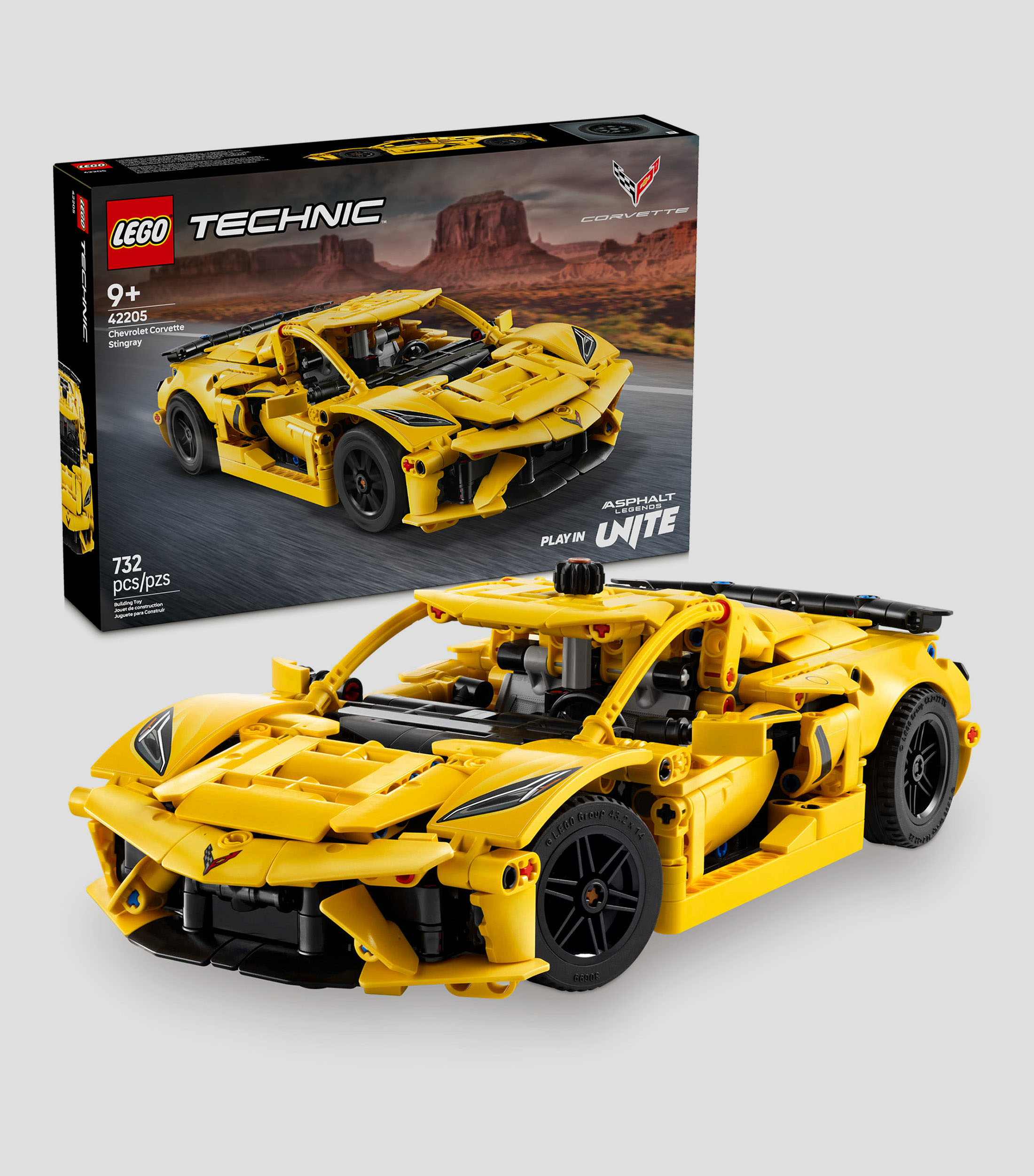 Lego Technic Chevrolet Corvette Stingray Auto 42205
