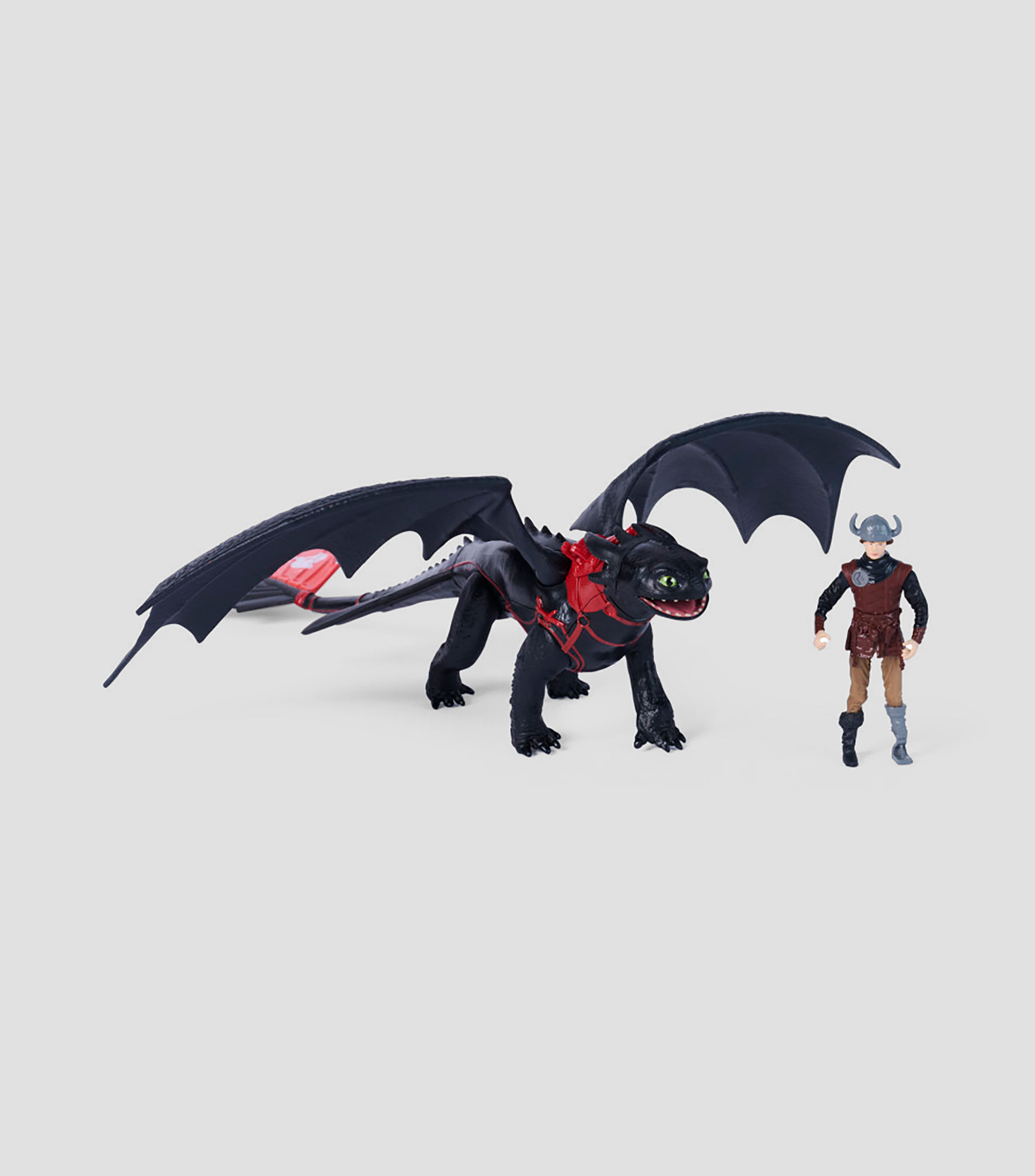 Figura Cómo entrenar a tu dragón Chimuelo & Hipo