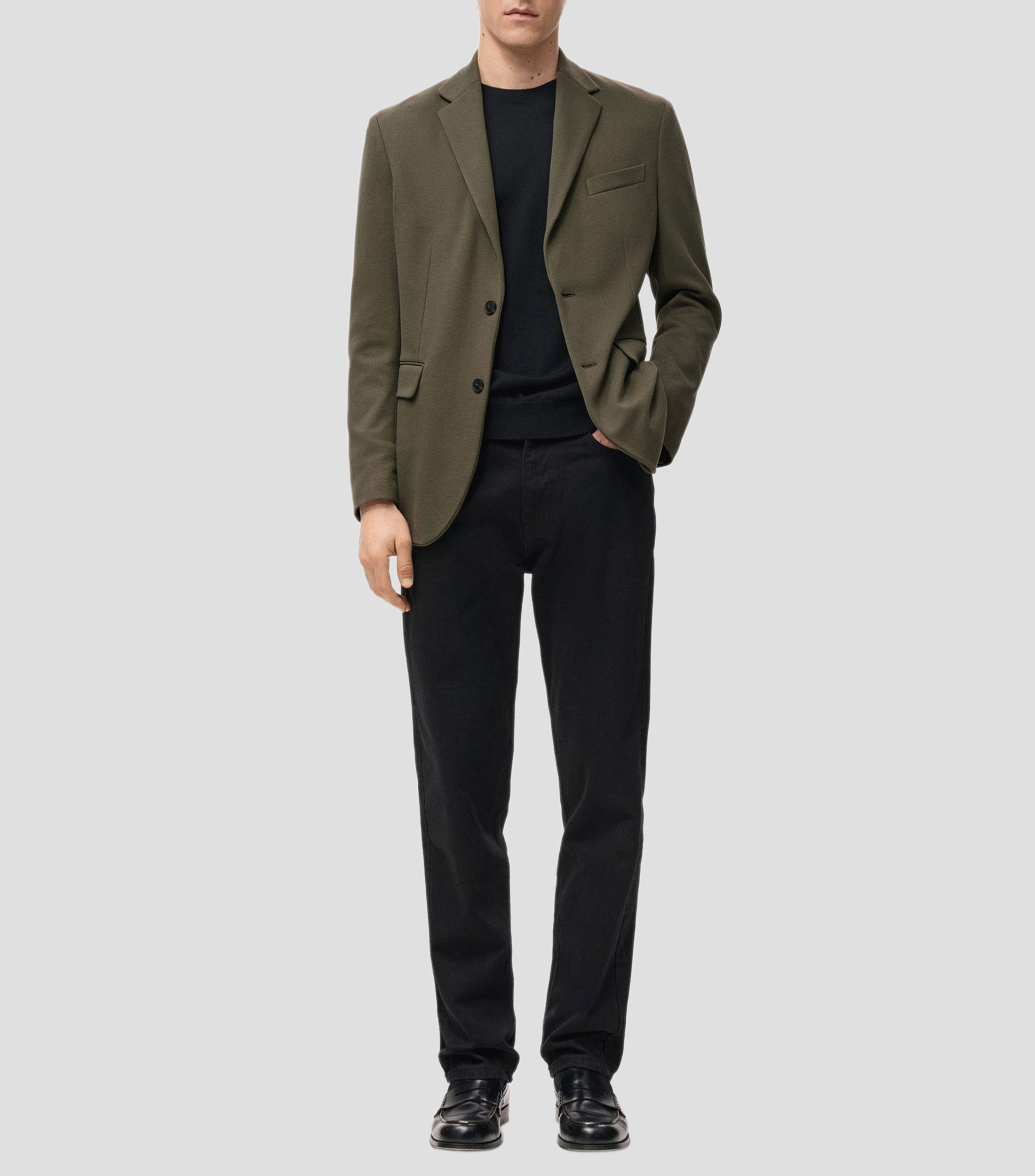 Saco liso Hombre