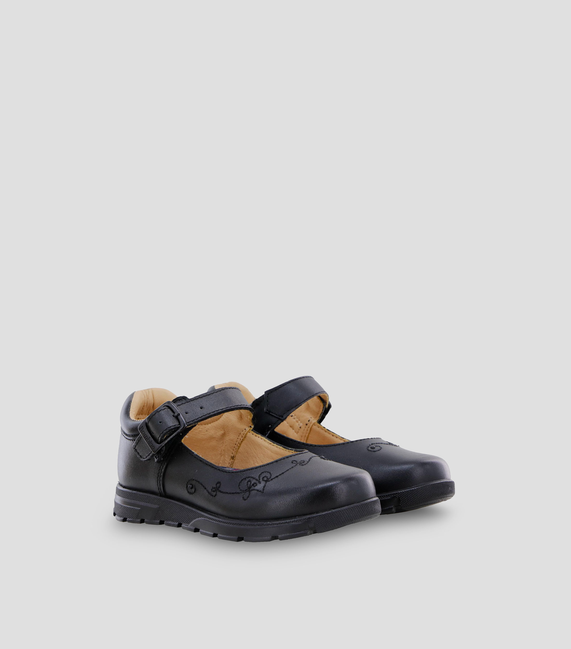 Zapatos escolares en piel Niña