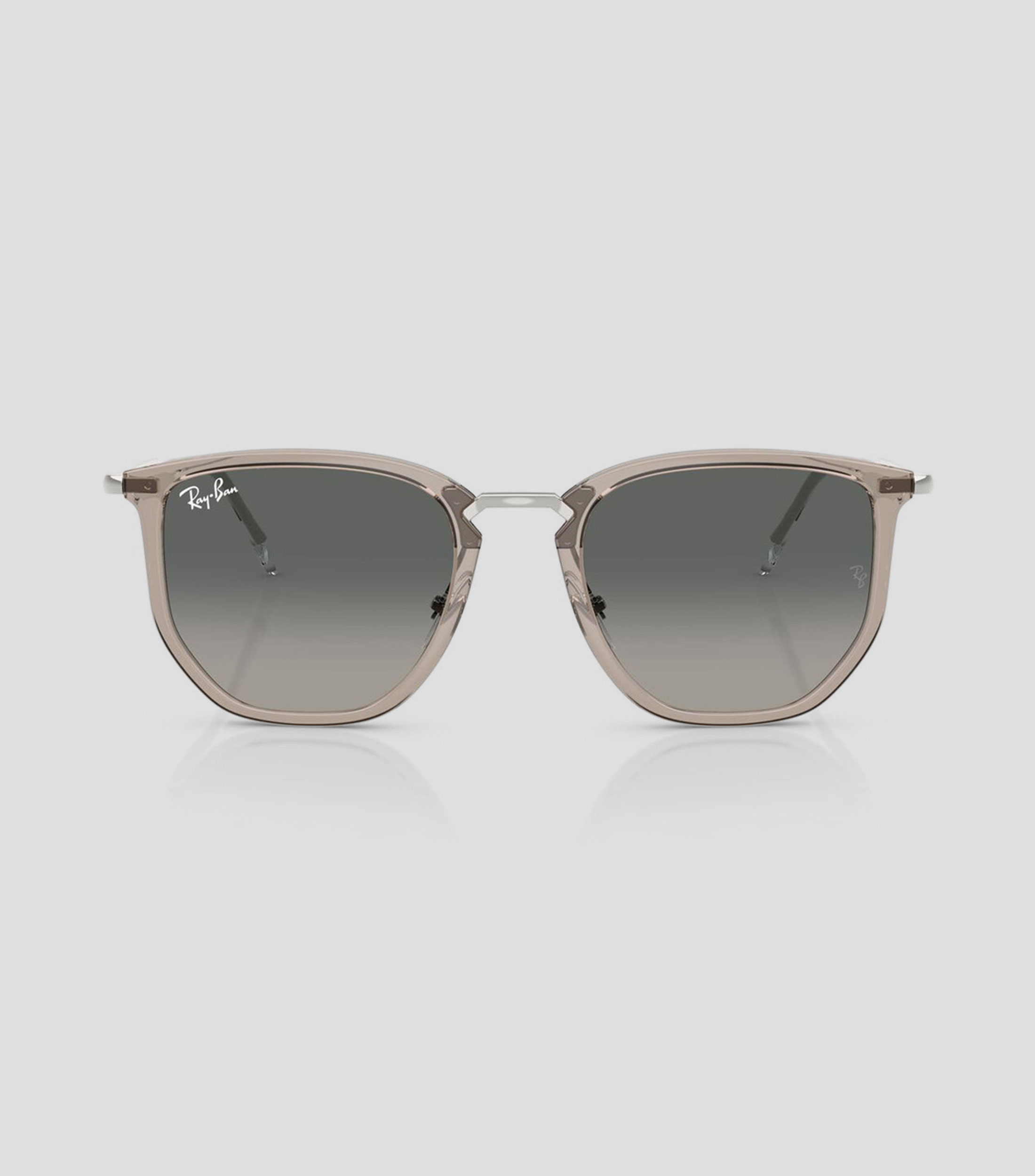 Lentes de sol hexagonales grises Unisex